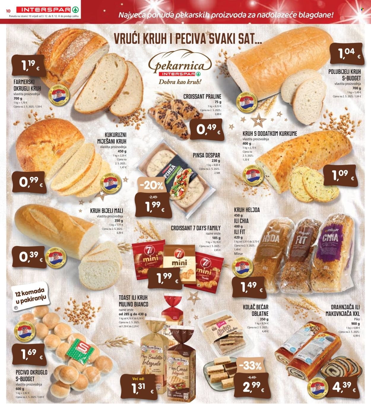 INTERSPAR katalog - Od srijede 03.12.2025.