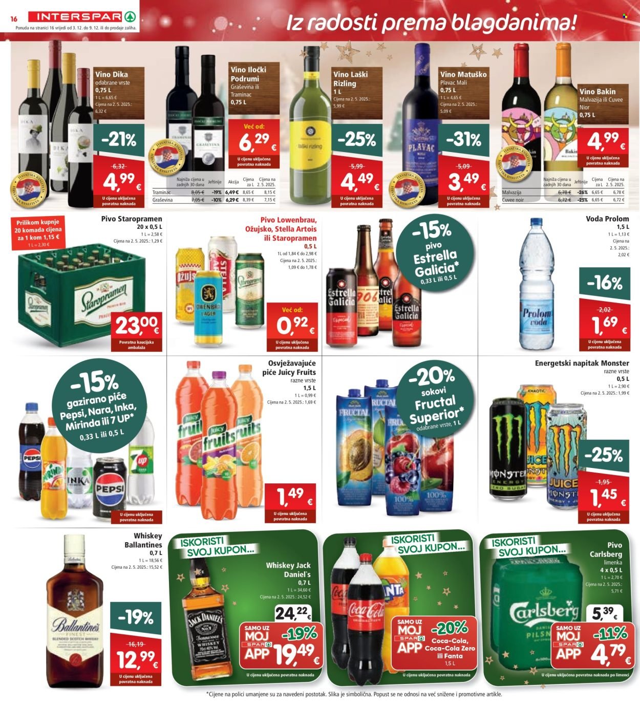 INTERSPAR katalog - Od srijede 03.12.2025.