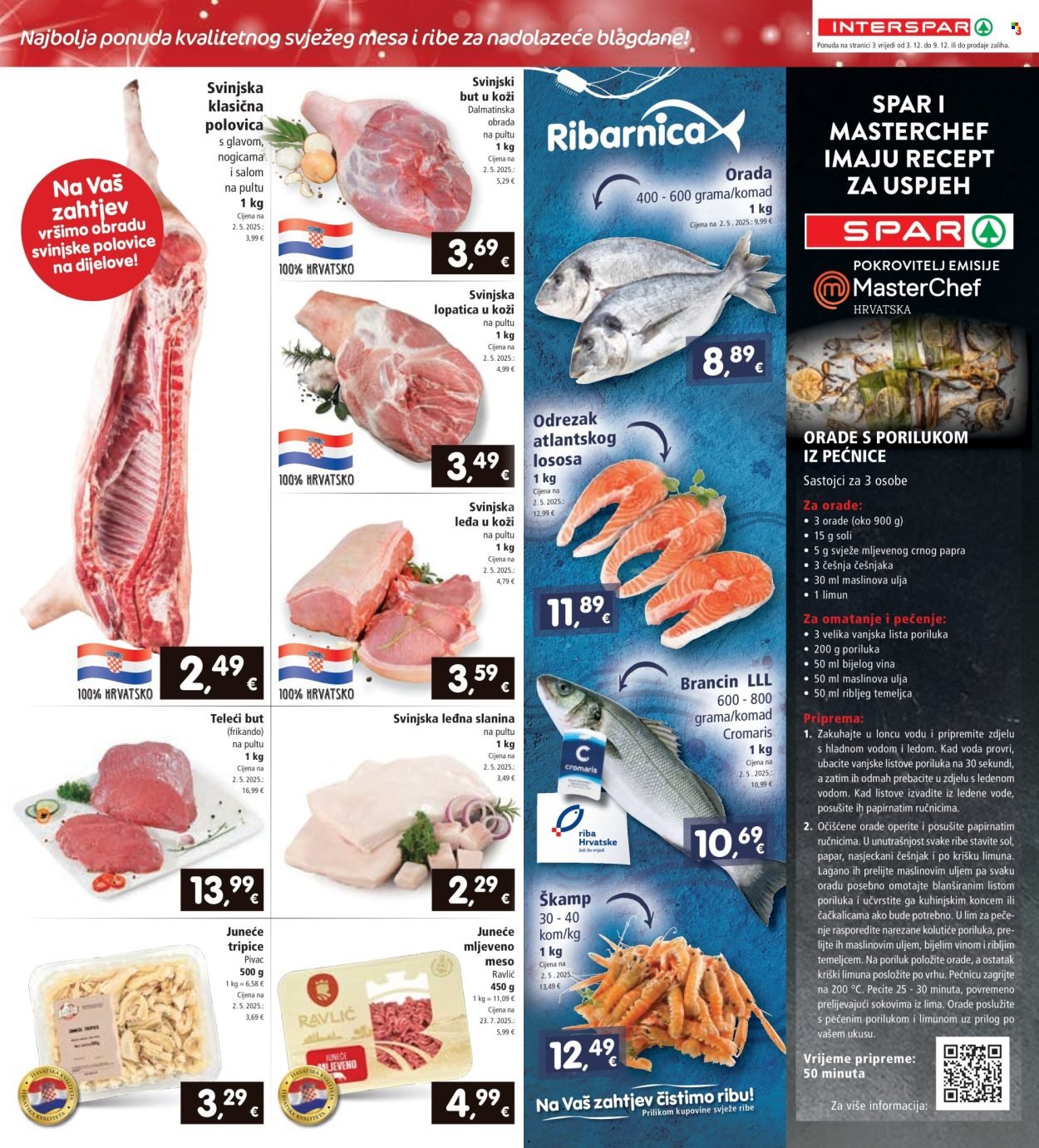 INTERSPAR katalog - Od srijede 03.12.2025.