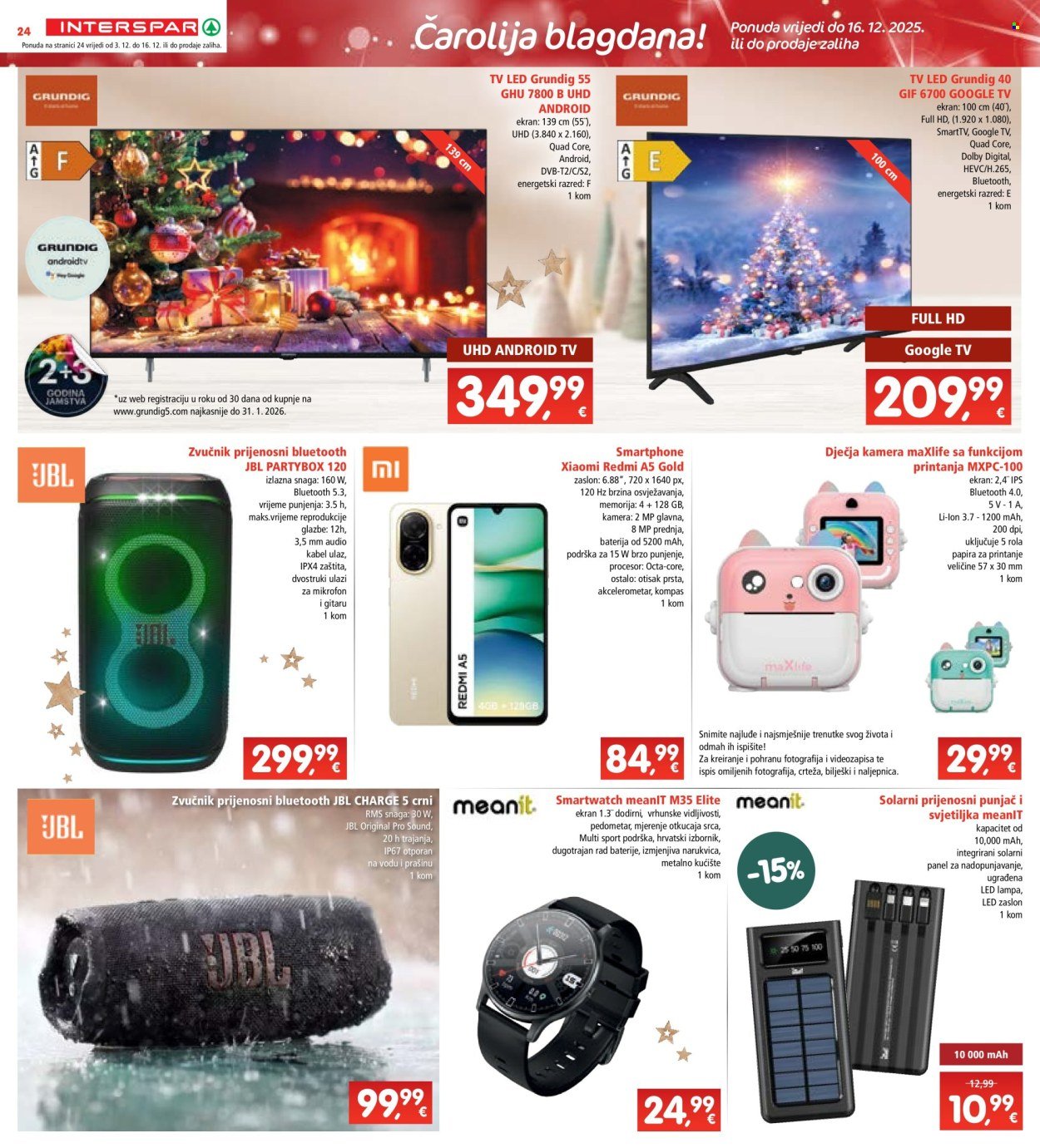 INTERSPAR katalog - Od srijede 03.12.2025.