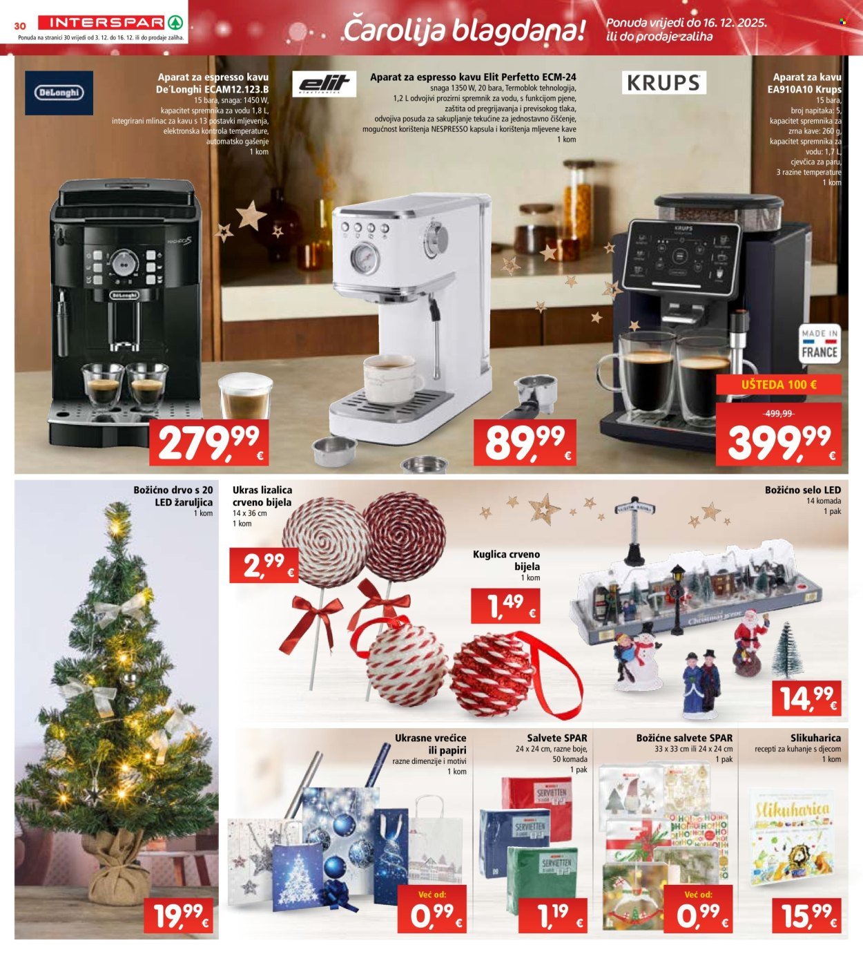 INTERSPAR katalog - Od srijede 03.12.2025.
