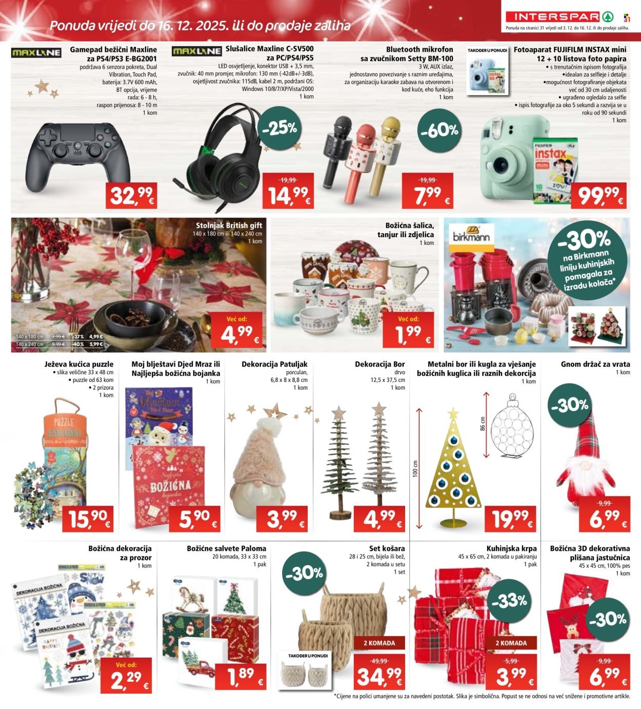 INTERSPAR katalog - Od srijede 03.12.2025.