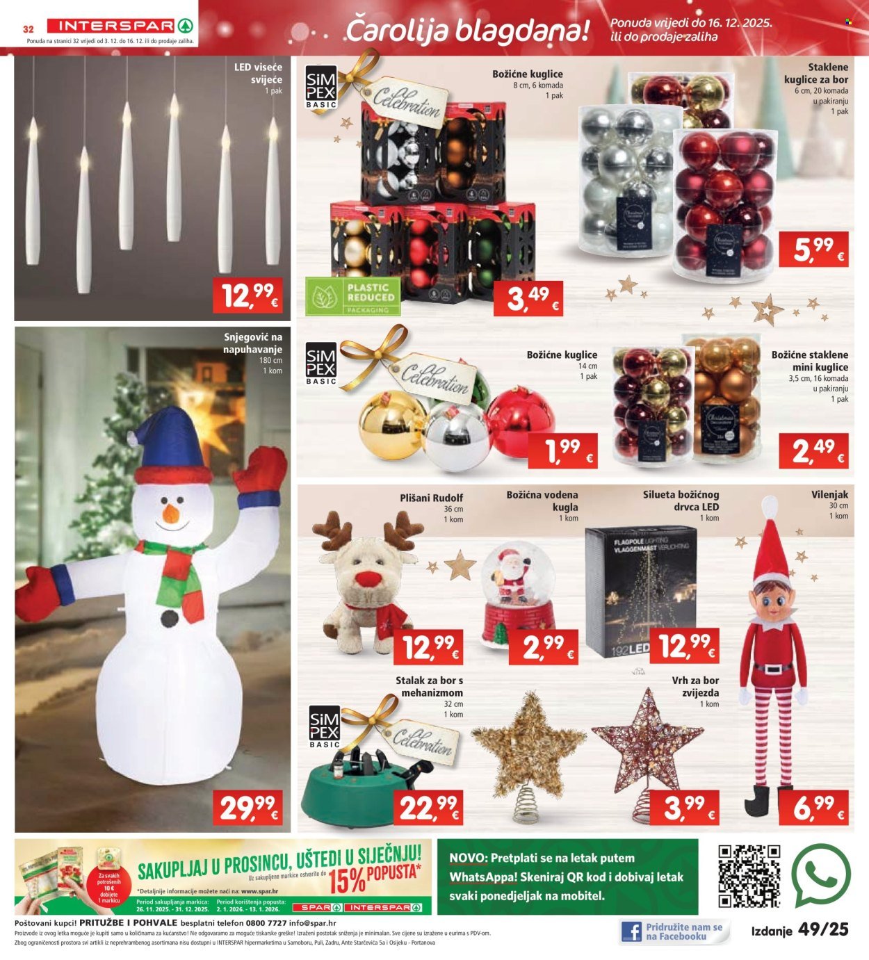 INTERSPAR katalog - Od srijede 03.12.2025.