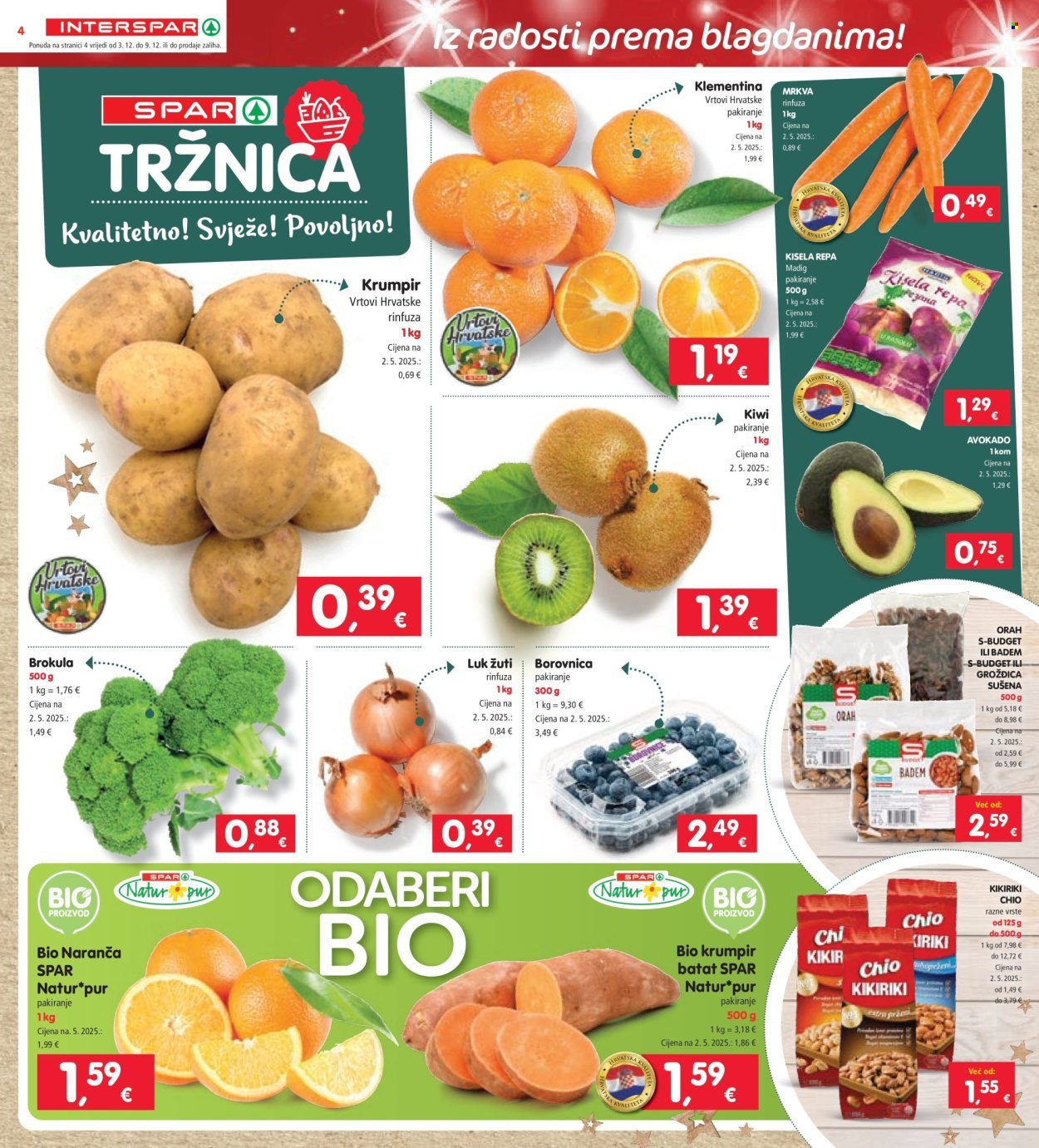 INTERSPAR katalog - Od srijede 03.12.2025.