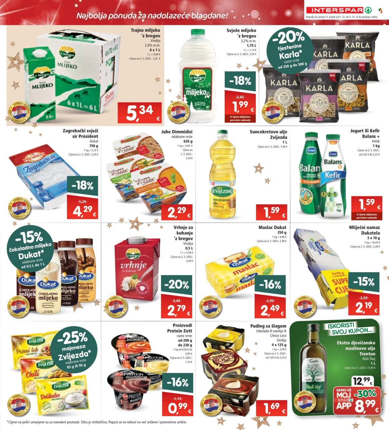 INTERSPAR katalog - Od srijede 03.12.2025.