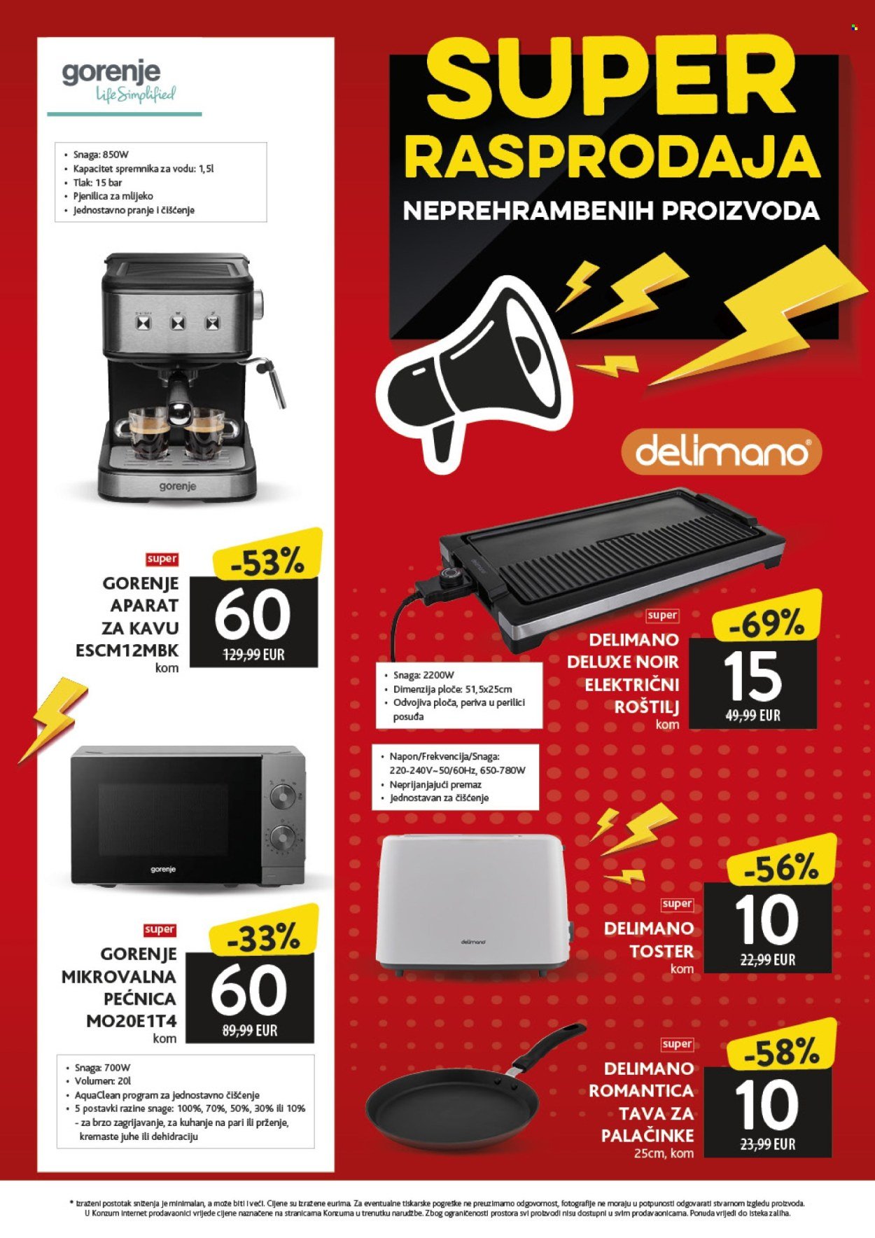 KONZUM katalog - Super rasprodaja neprehrambenih proizvoda