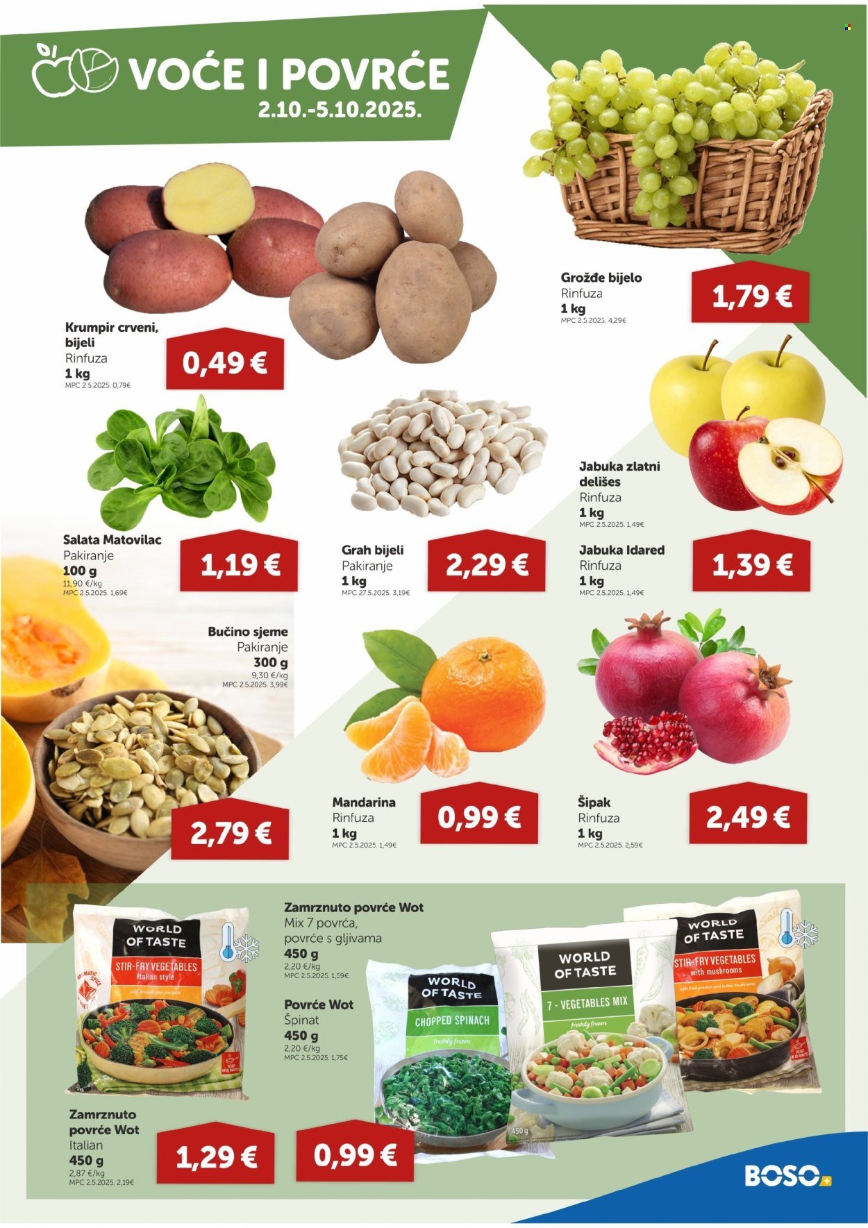 BOSO katalog - Od četvrtka 02.10.2025.