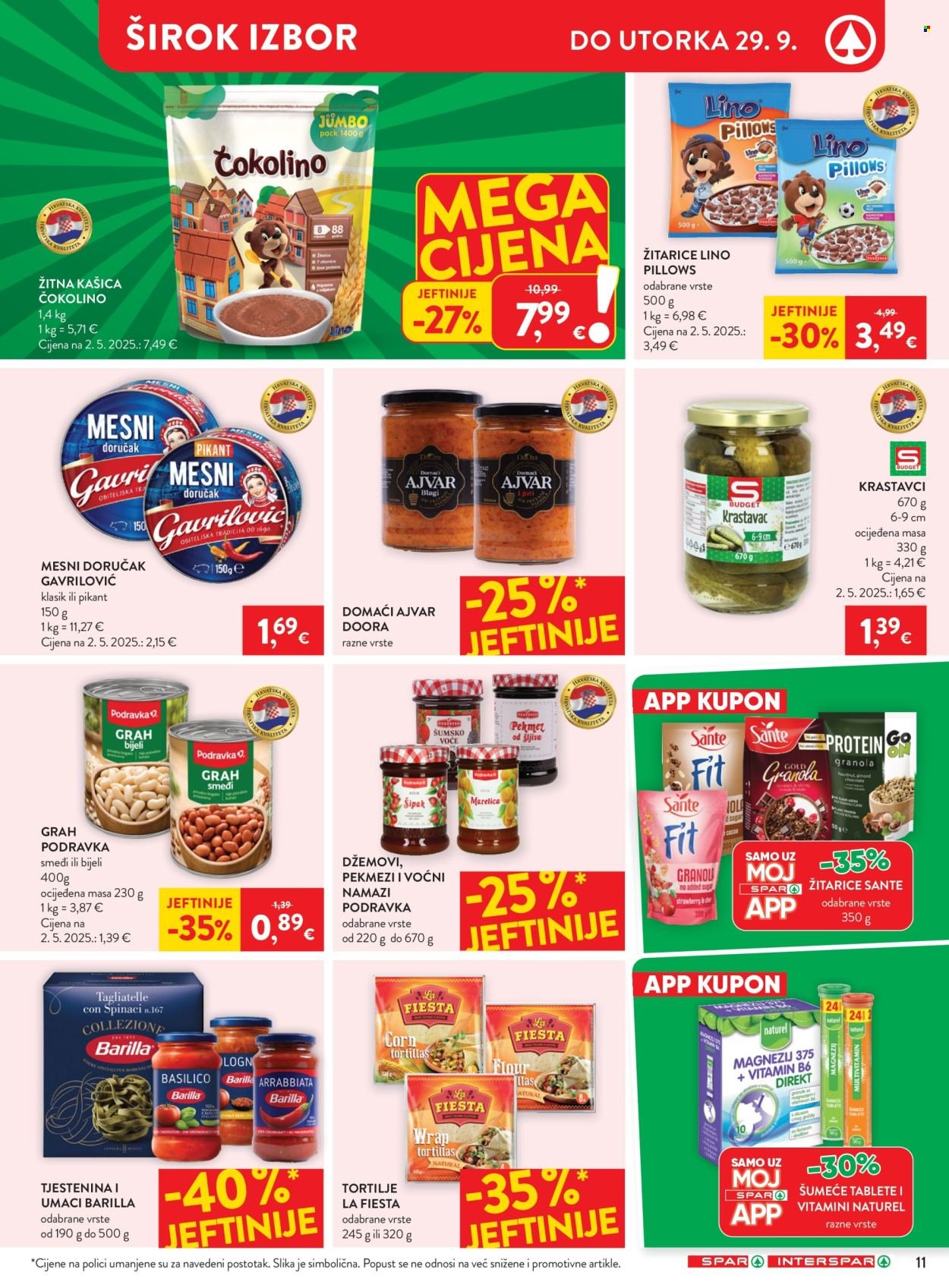 INTERSPAR katalog - Od srijede 23.09.2026.