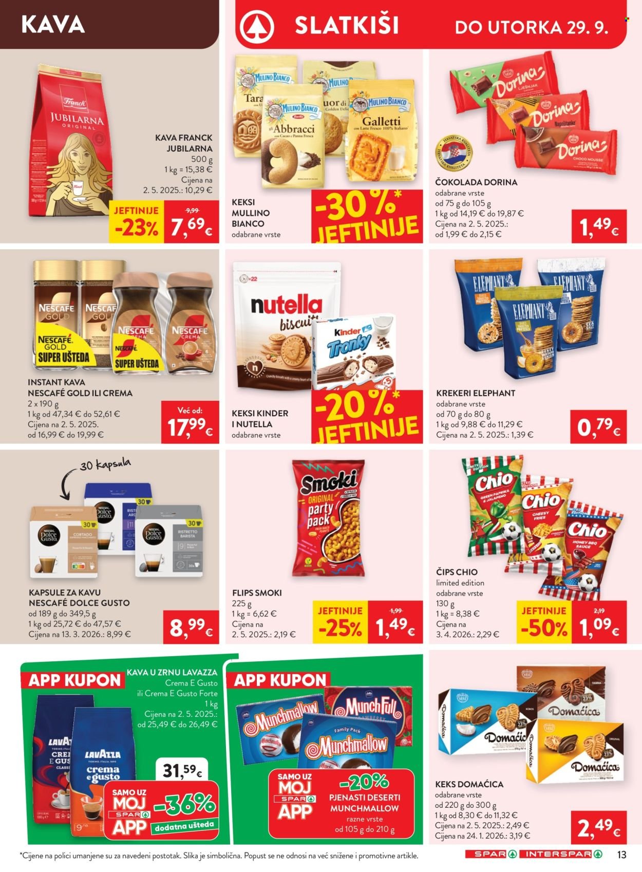 INTERSPAR katalog - Od srijede 23.09.2026.