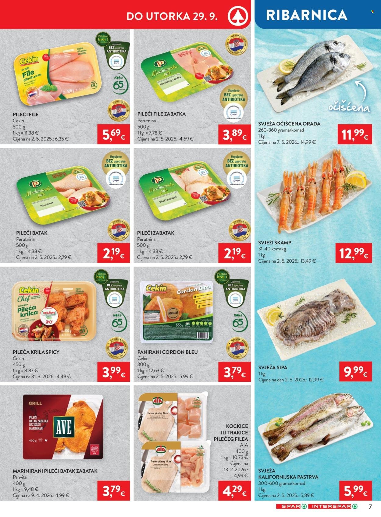 INTERSPAR katalog - Od srijede 23.09.2026.