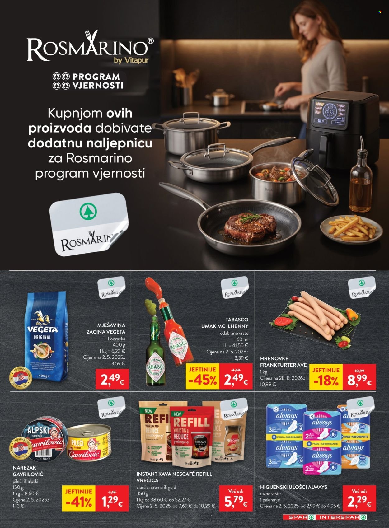 INTERSPAR katalog - Od srijede 23.09.2026.