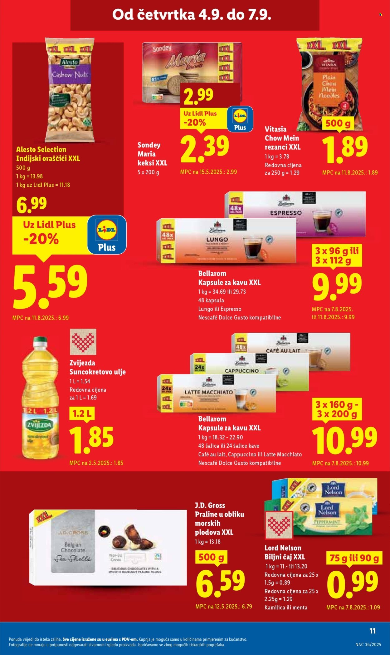 LIDL katalog - Od četvrtka 04.09.2025.