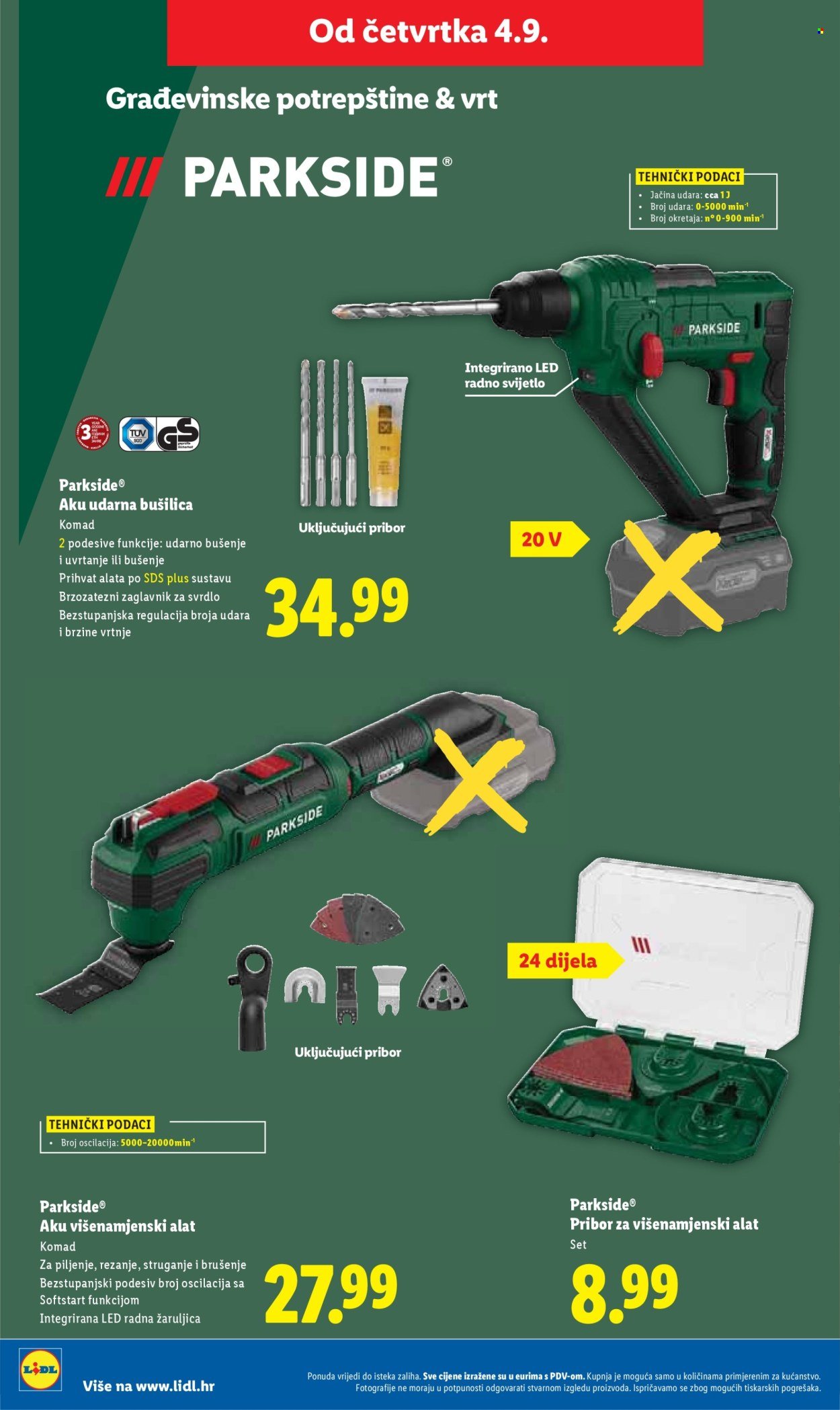 LIDL katalog - Od četvrtka 04.09.2025.