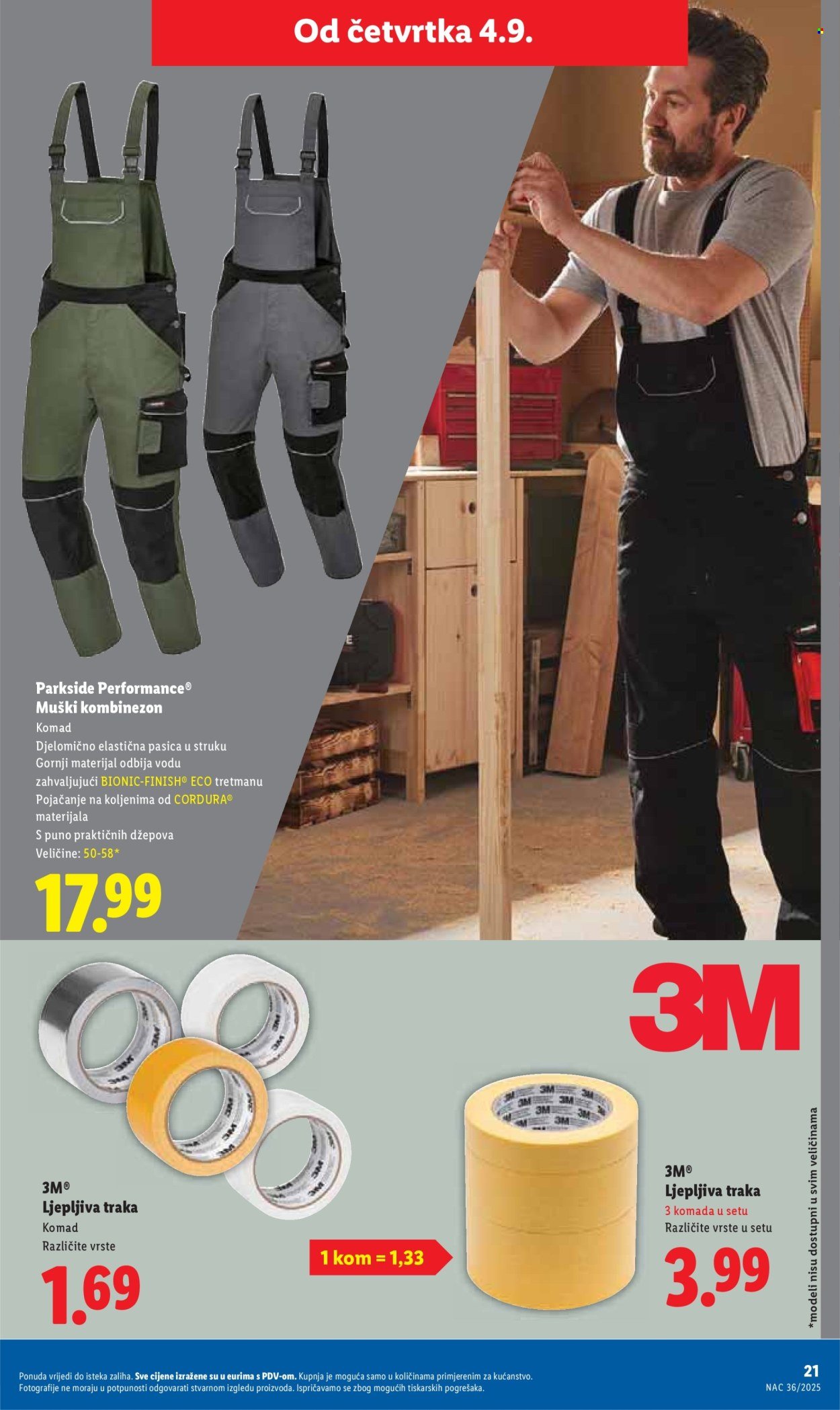 LIDL katalog - Od četvrtka 04.09.2025.