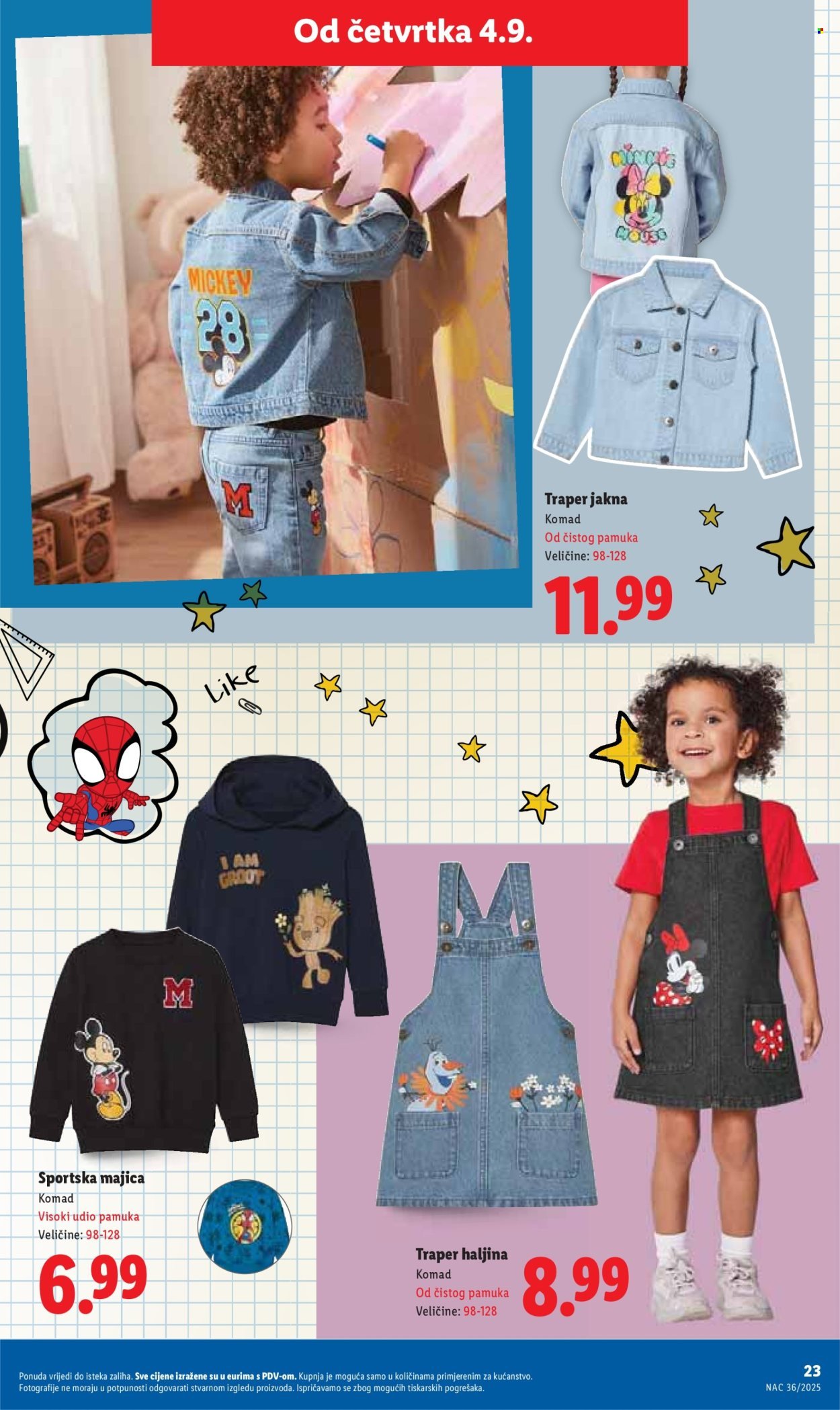 LIDL katalog - Od četvrtka 04.09.2025.