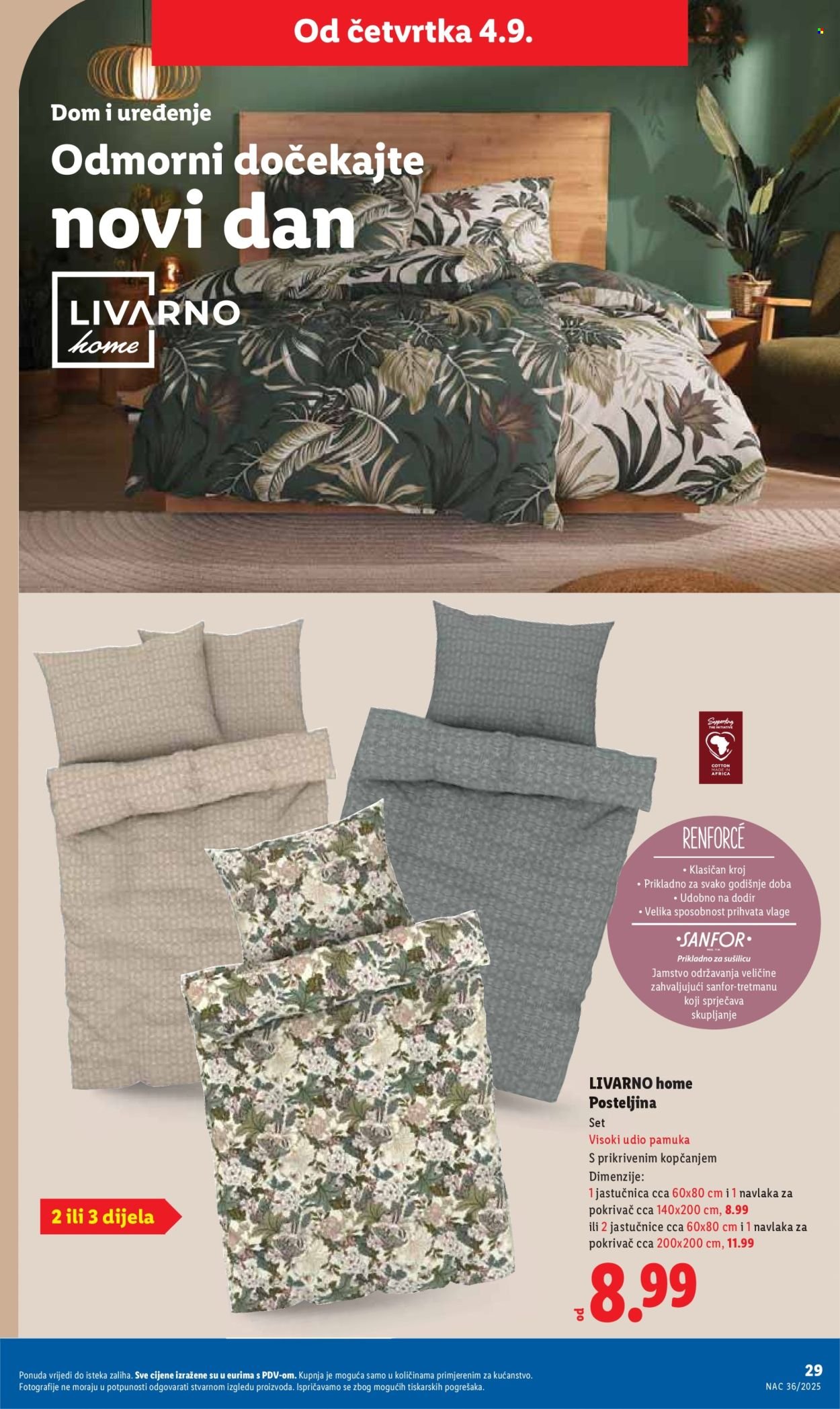 LIDL katalog - Od četvrtka 04.09.2025.