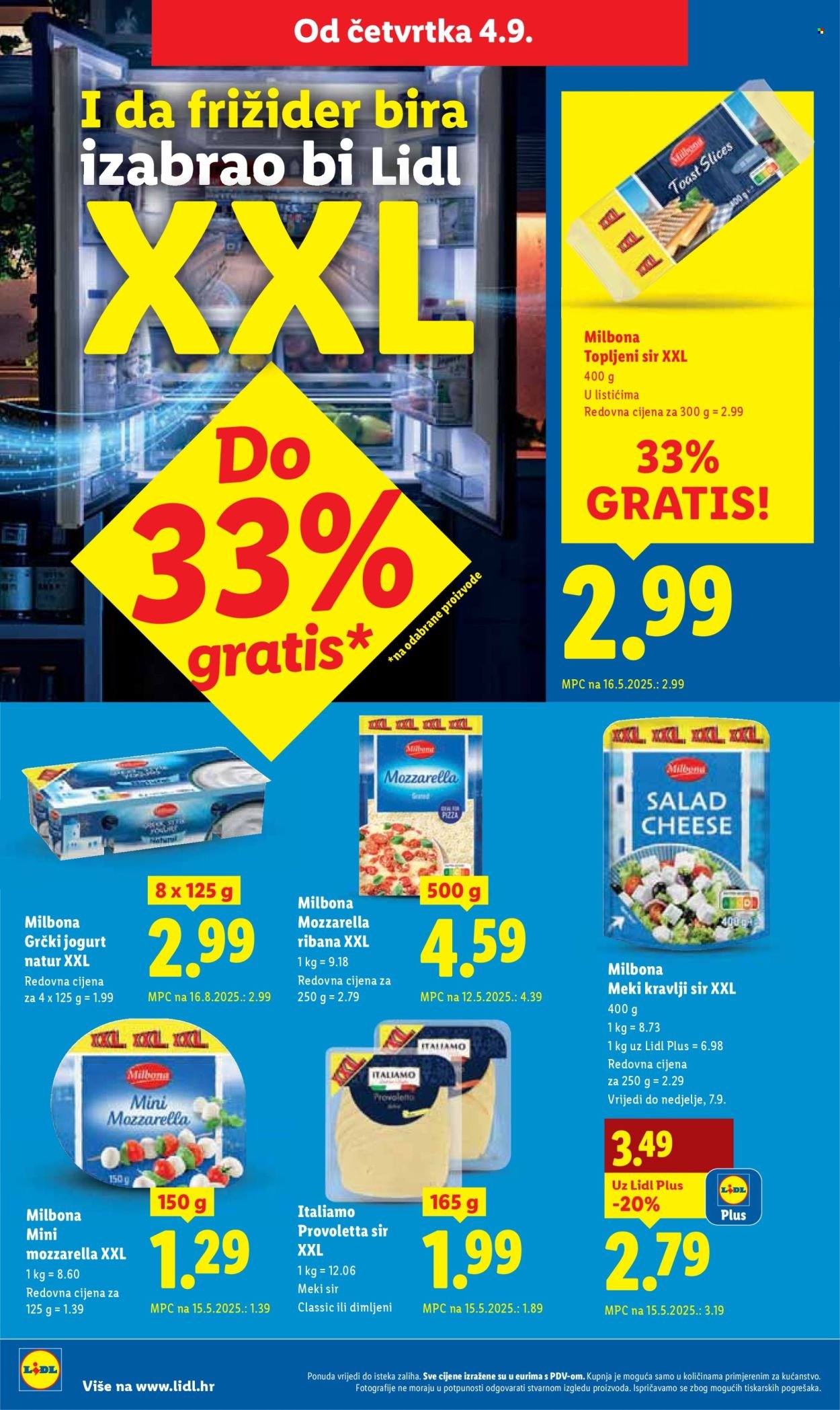 LIDL katalog - Od četvrtka 04.09.2025.