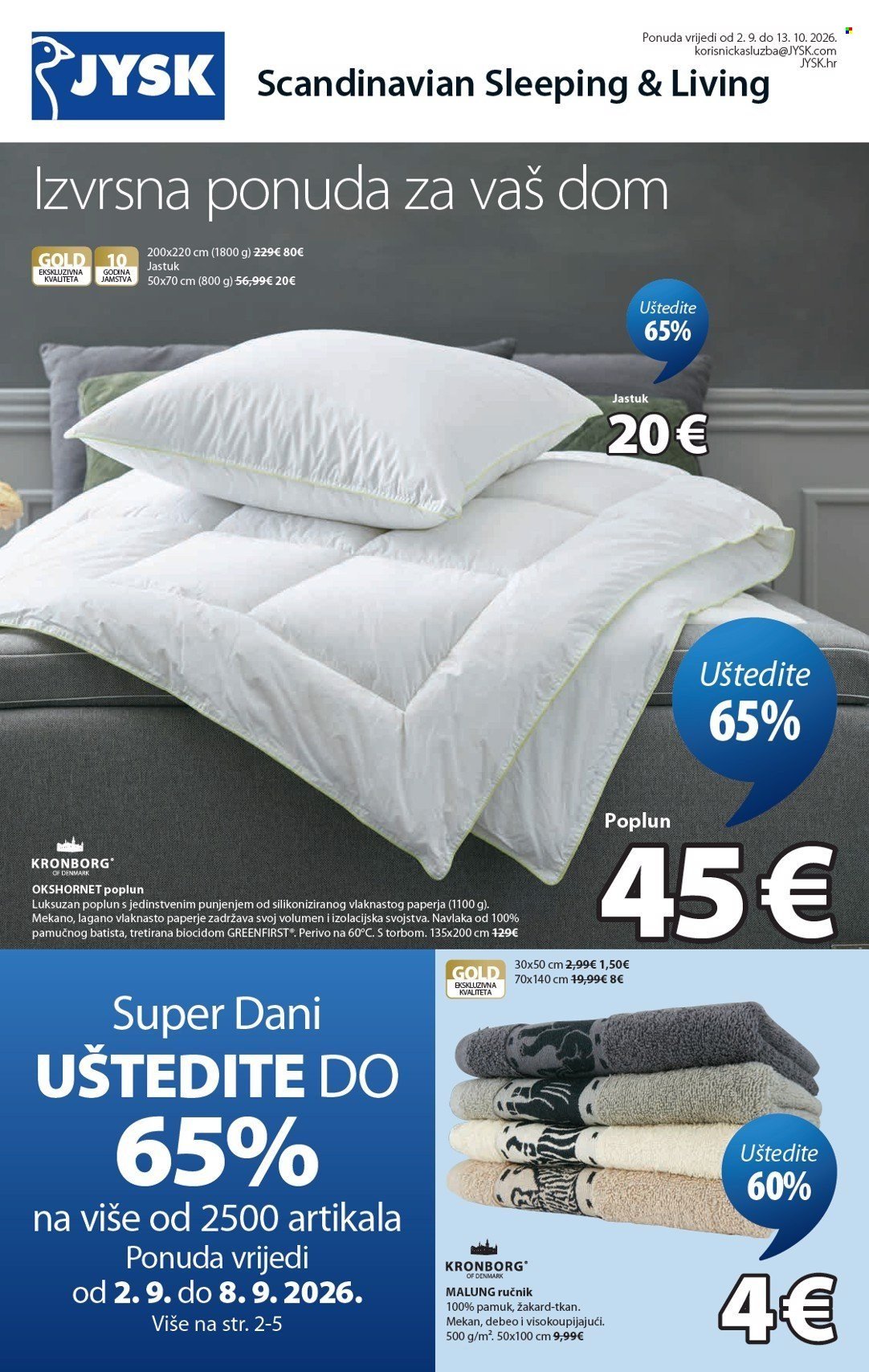JYSK katalog - Tjedne ponude