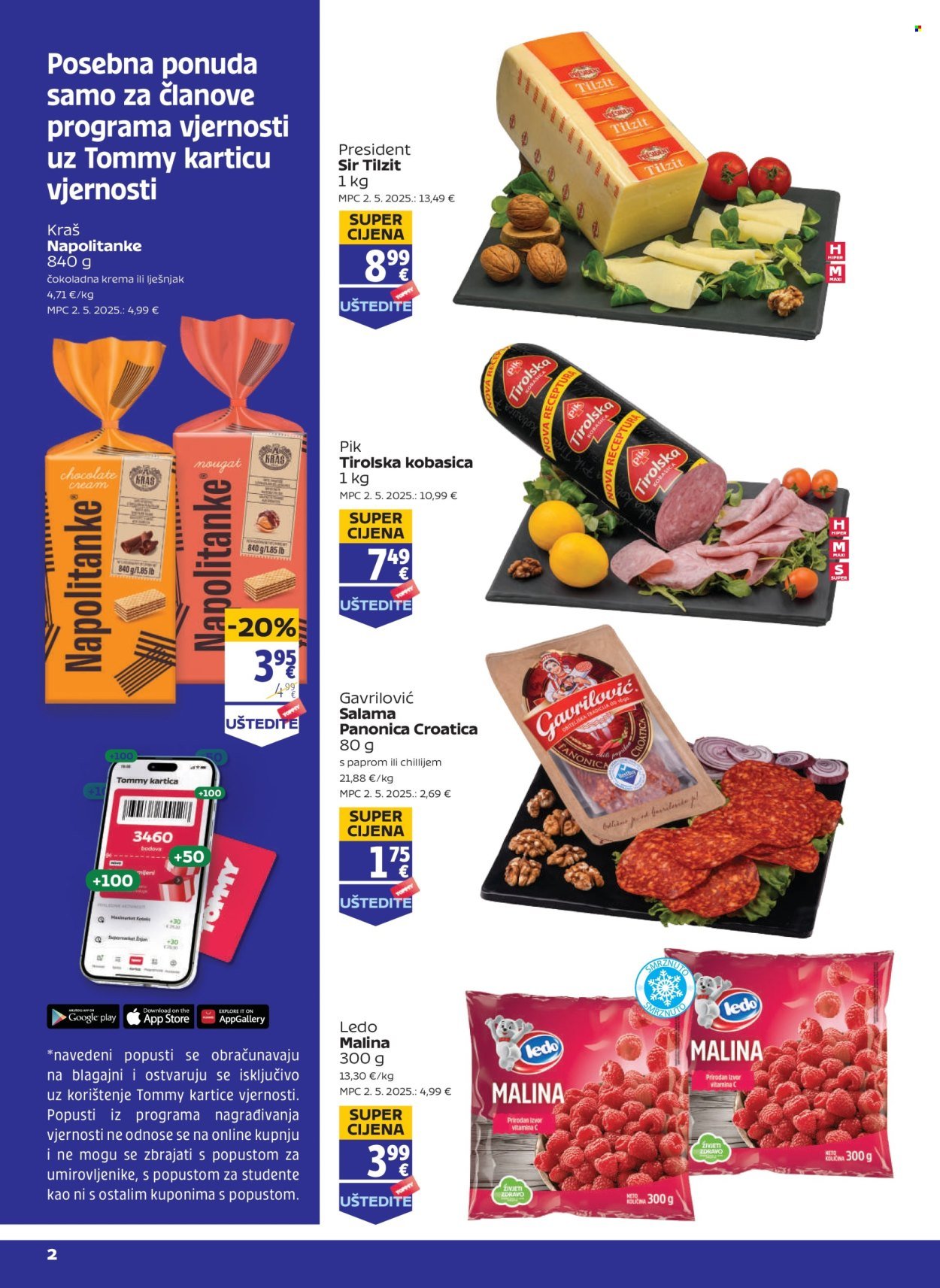 TOMMY katalog - Pogodnosti za Tommy vjerne članove