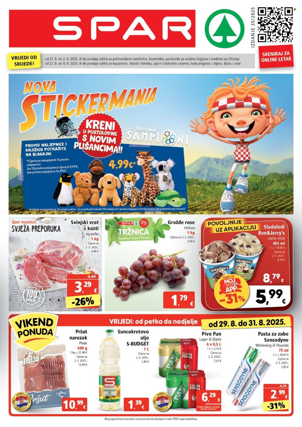 SPAR katalog - Od srijede 27.08.2025.