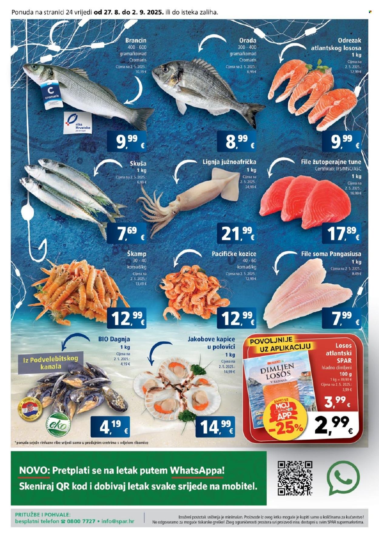 SPAR katalog - Od srijede 27.08.2025.