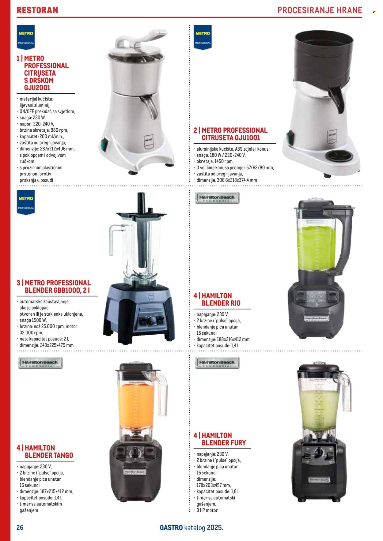 METRO katalog - Gastro 2025