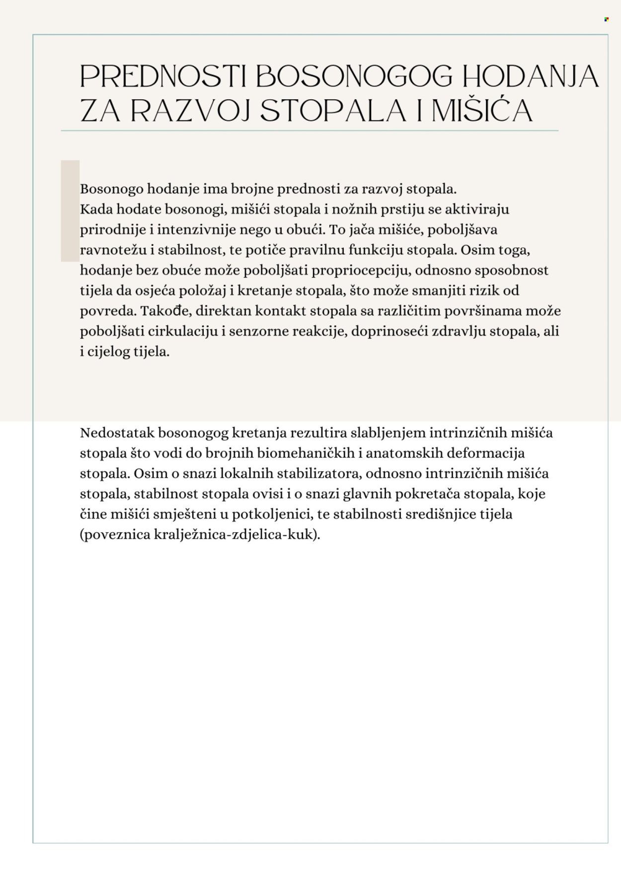 BABY CENTER katalog - Prohodavanje-Razvoj stopala i obuće