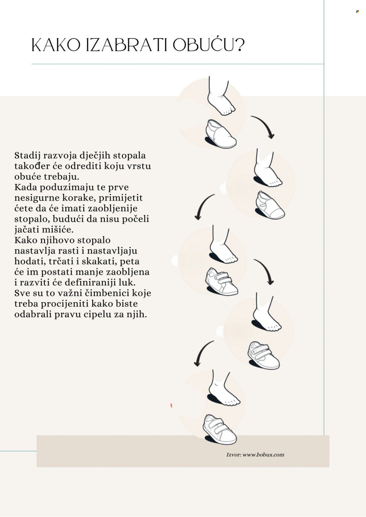 BABY CENTER katalog - Prohodavanje-Razvoj stopala i obuće