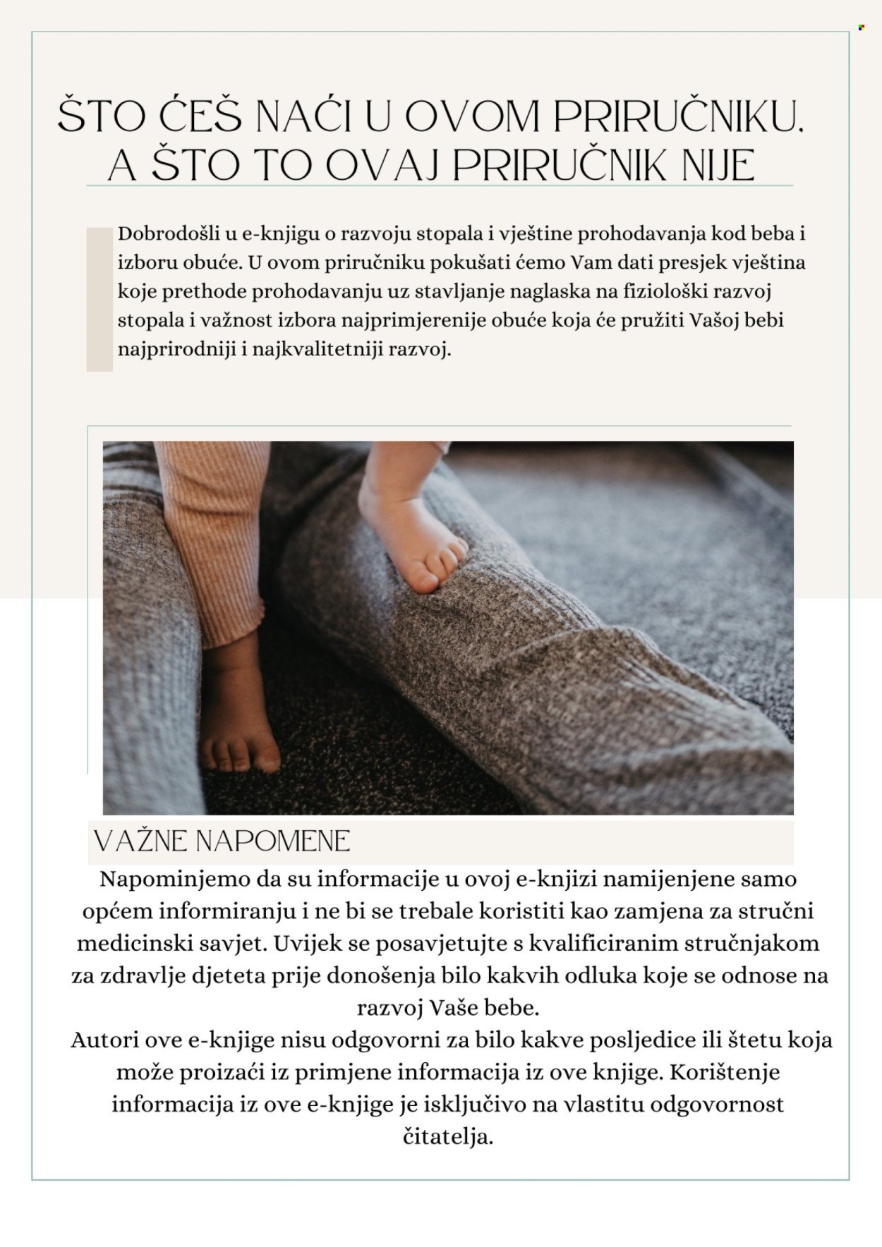 BABY CENTER katalog - Prohodavanje-Razvoj stopala i obuće