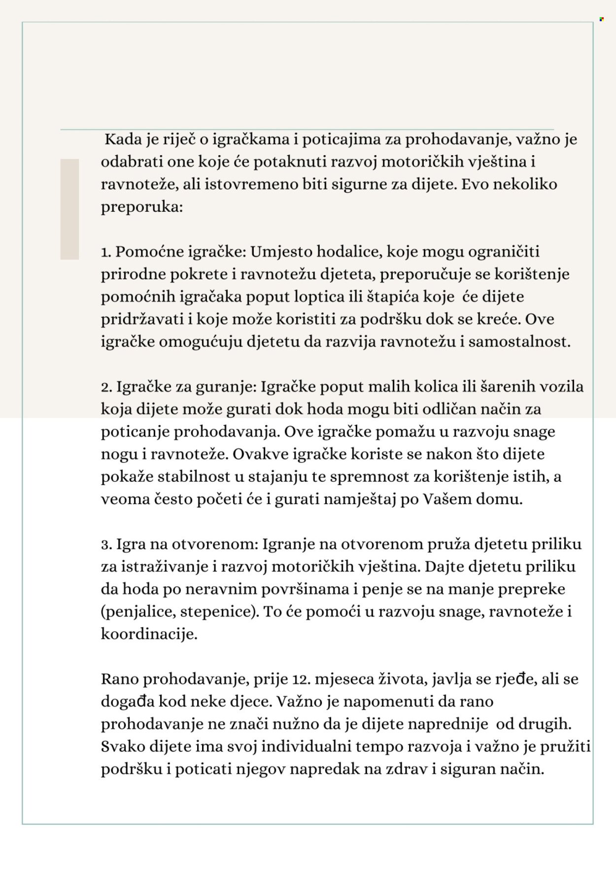 BABY CENTER katalog - Prohodavanje-Razvoj stopala i obuće