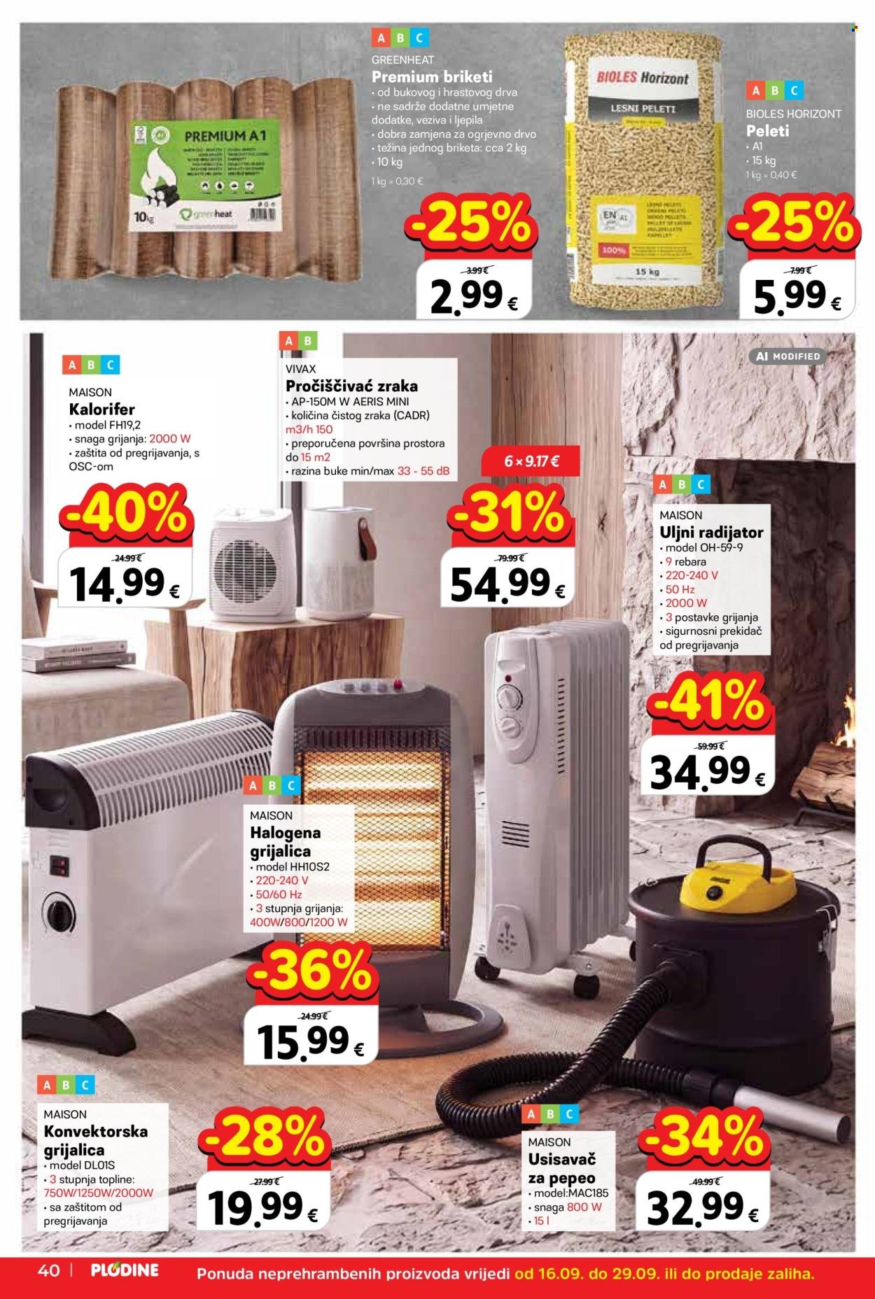 PLODINE katalog - Od srijede 16.09.2026.