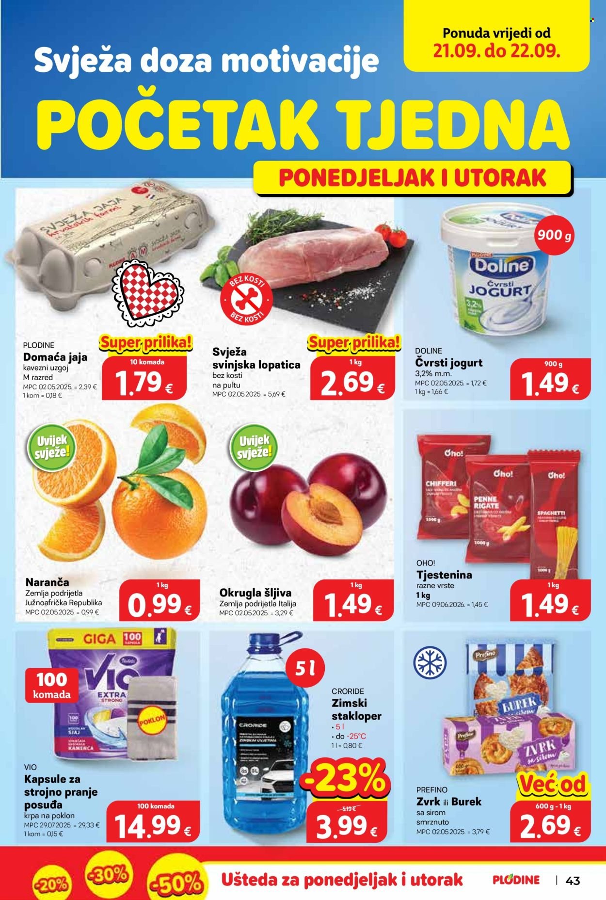 PLODINE katalog - Od srijede 16.09.2026.
