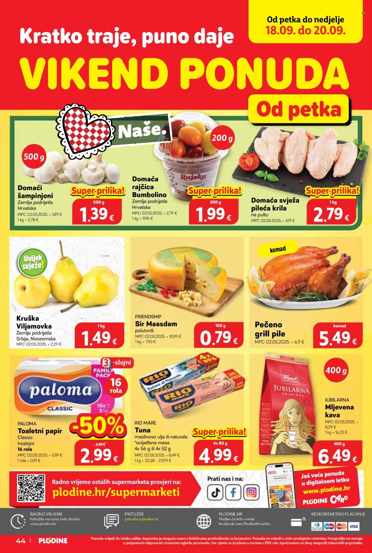 PLODINE katalog - Od srijede 16.09.2026.