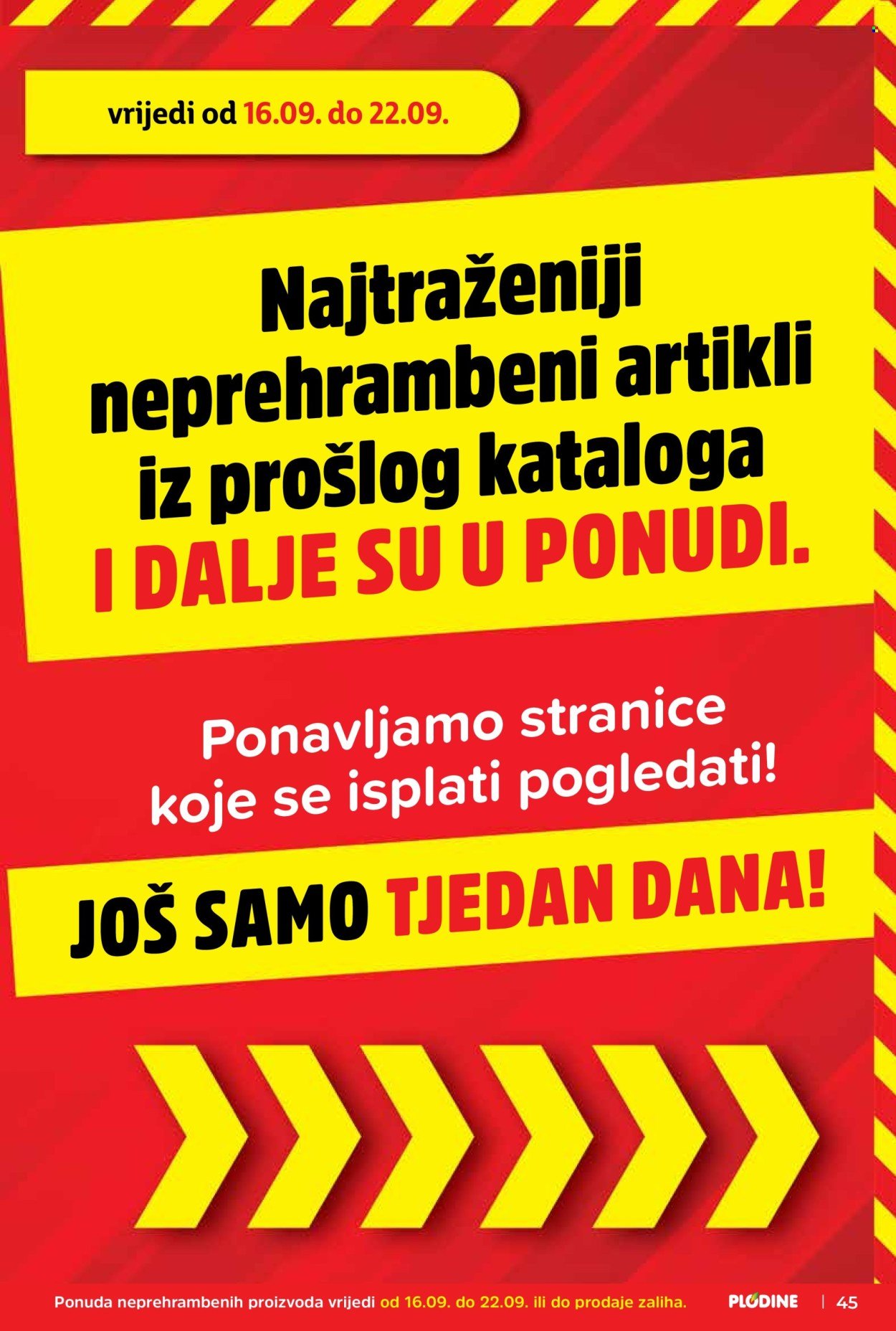 PLODINE katalog - Od srijede 16.09.2026.