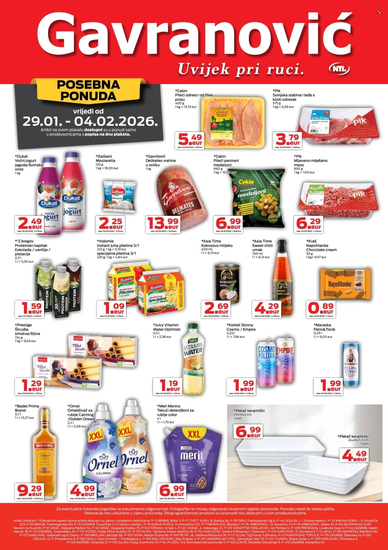 GAVRANOVIĆ katalog - Od četvrtka 29.01.2026.