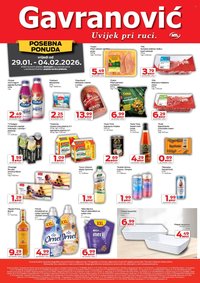 GAVRANOVIĆ katalog - Od četvrtka 29.01.2026.