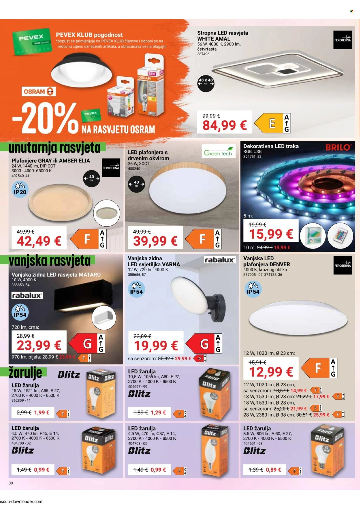 PEVEX katalog - Od četvrtka 25.06.2026.