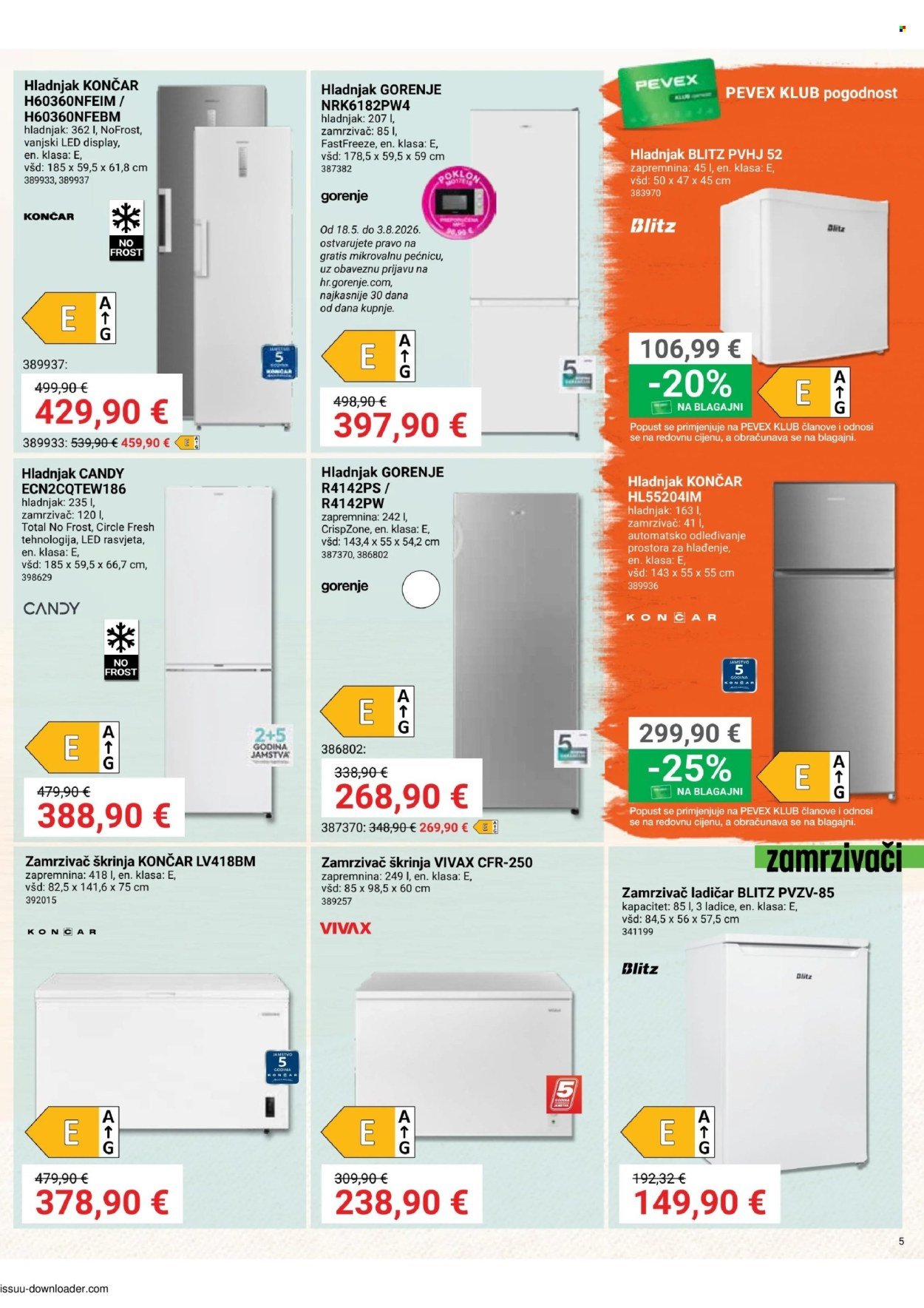 PEVEX katalog - Od četvrtka 25.06.2026.
