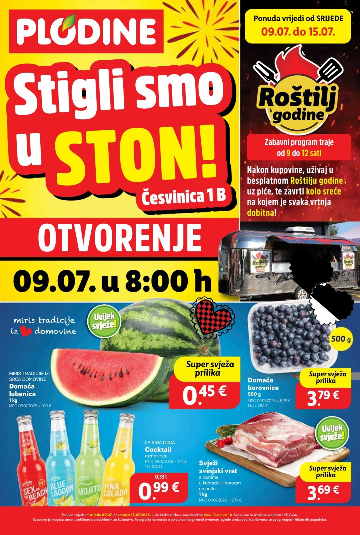 PLODINE katalog - Otvorenje Ston