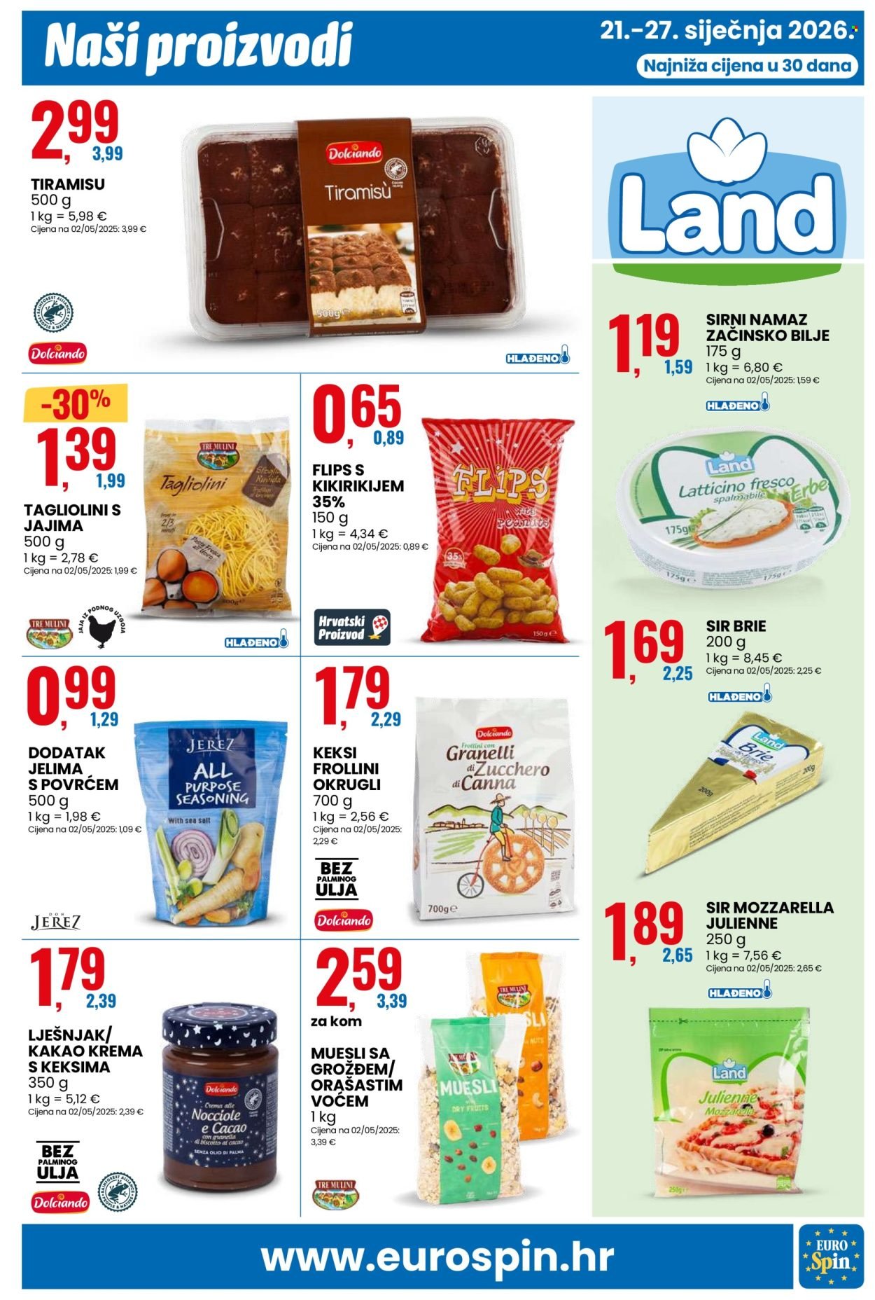 EUROSPIN katalog - Od srijede 21.01.2026.