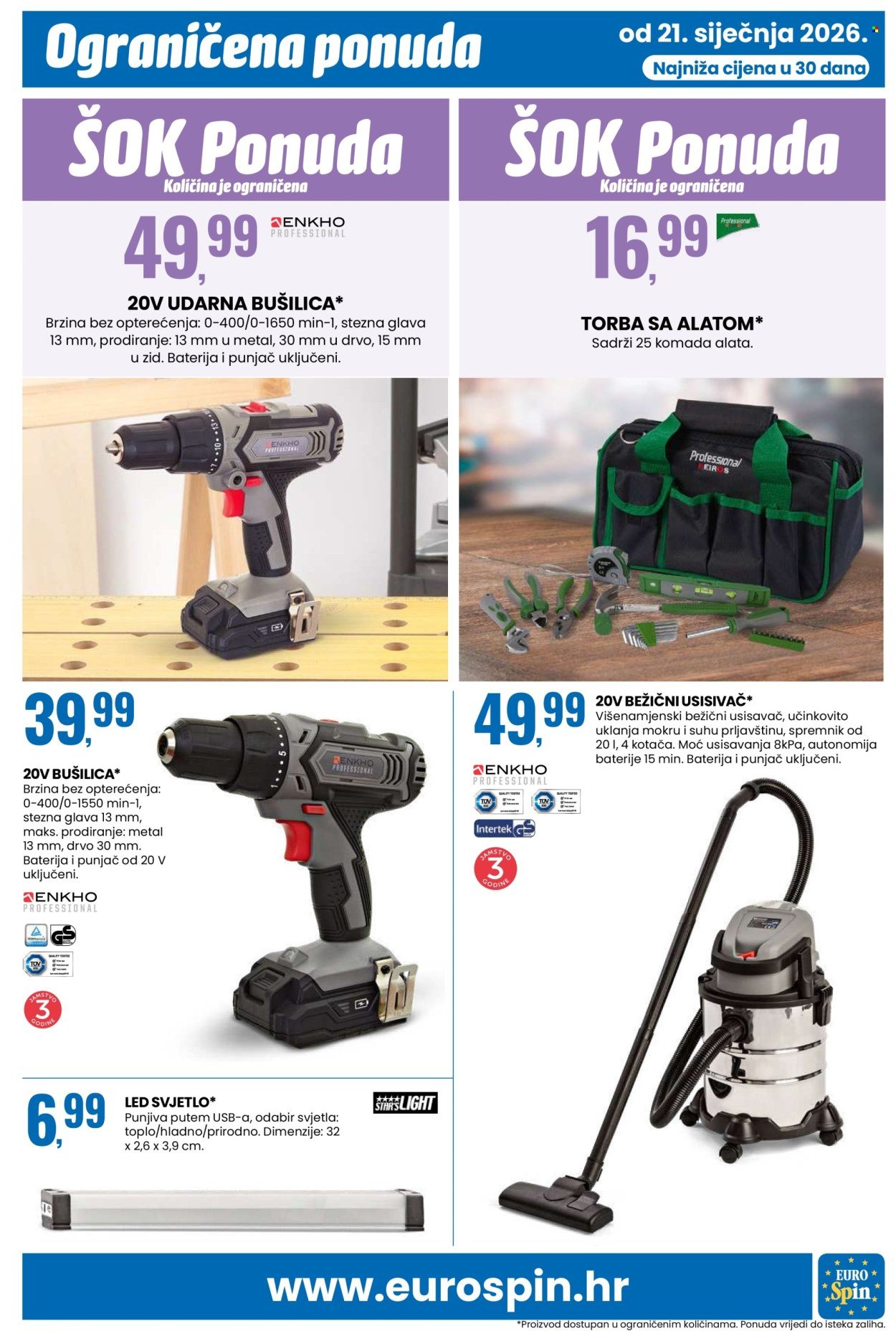 EUROSPIN katalog - Od srijede 21.01.2026.