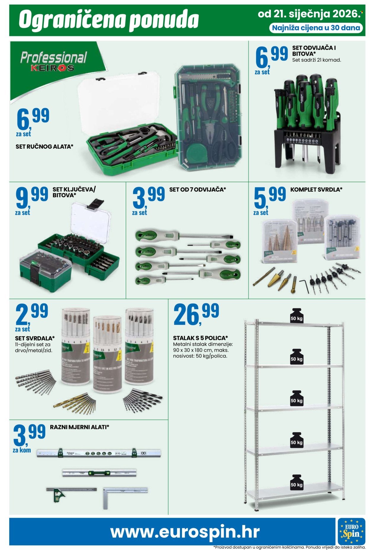 EUROSPIN katalog - Od srijede 21.01.2026.