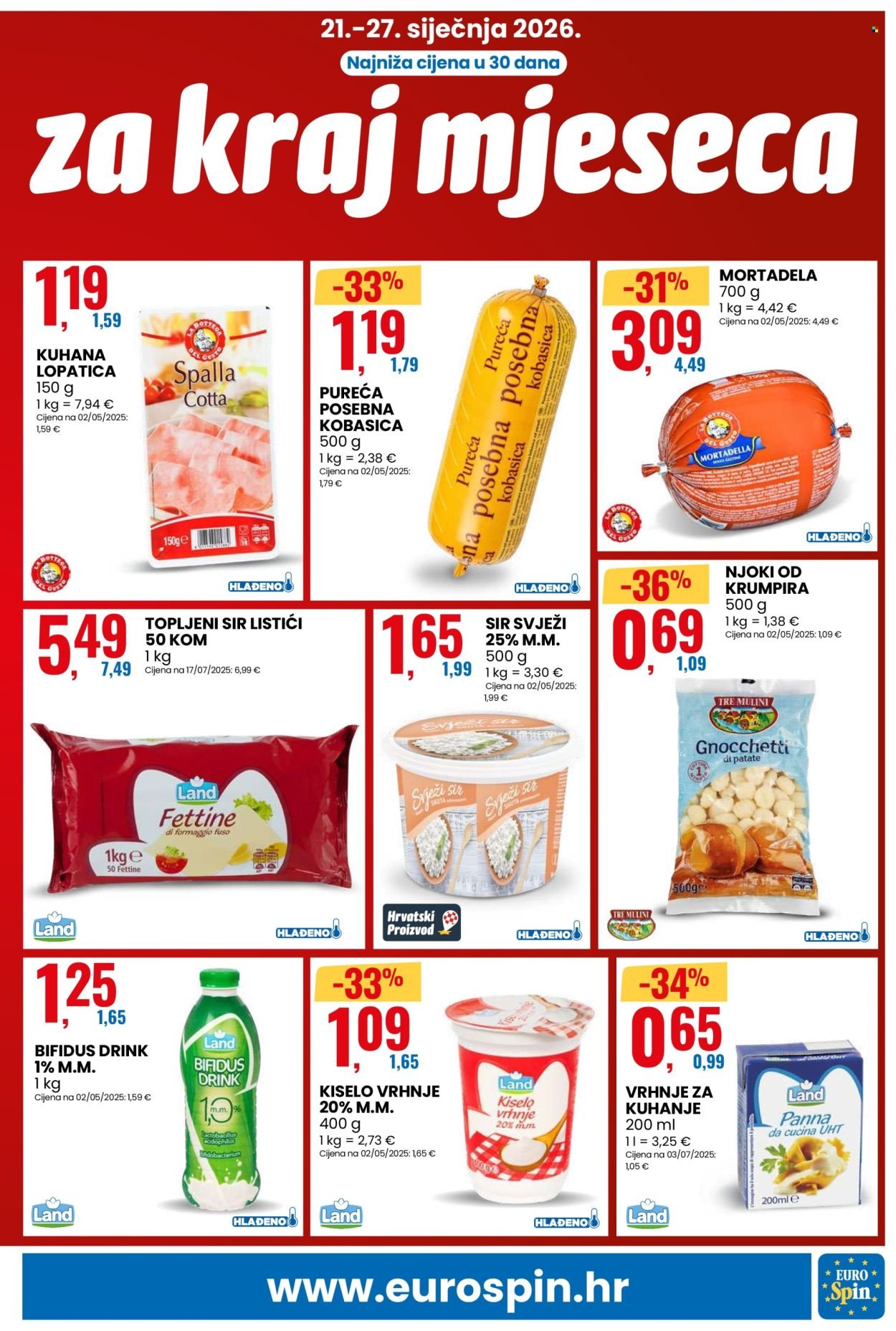 EUROSPIN katalog - Od srijede 21.01.2026.