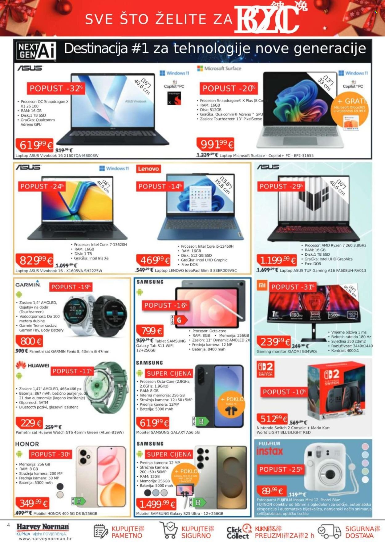 HARVEY NORMAN katalog - Sve što želite za Božić imamo u trgovinama Harvey Norman!