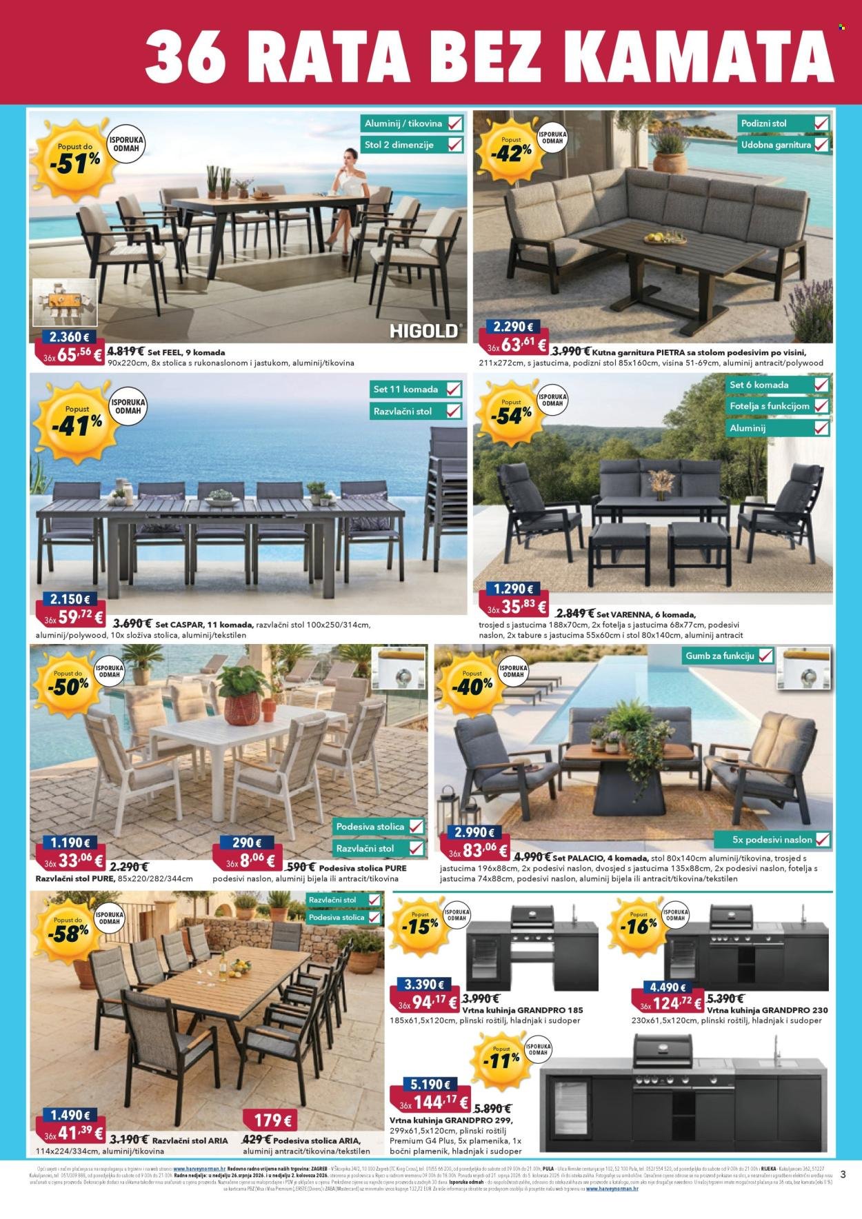 HARVEY NORMAN katalog - Vrtni namještaj - ljeto 2026