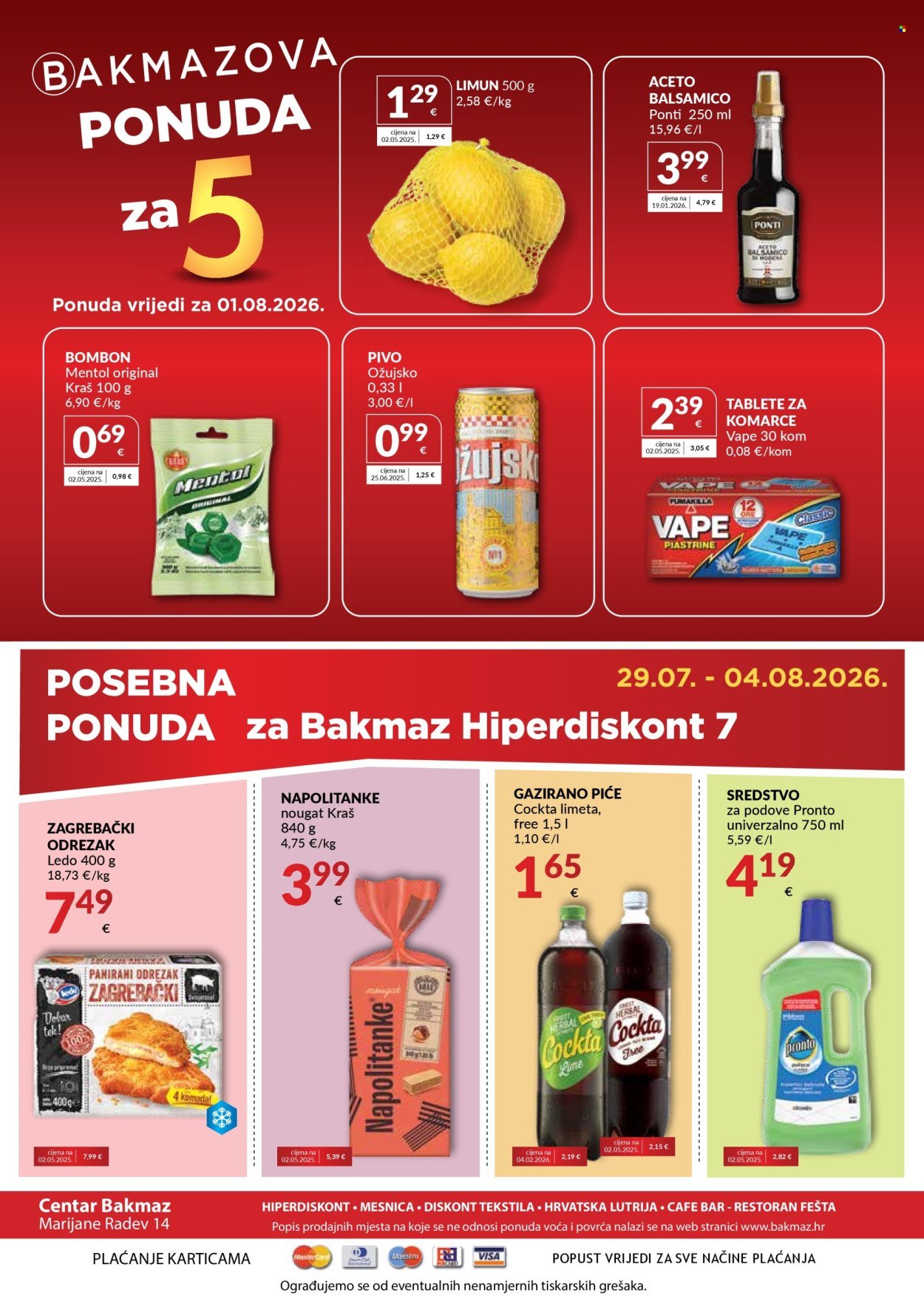 BAKMAZ katalog - TJEDNA PONUDA