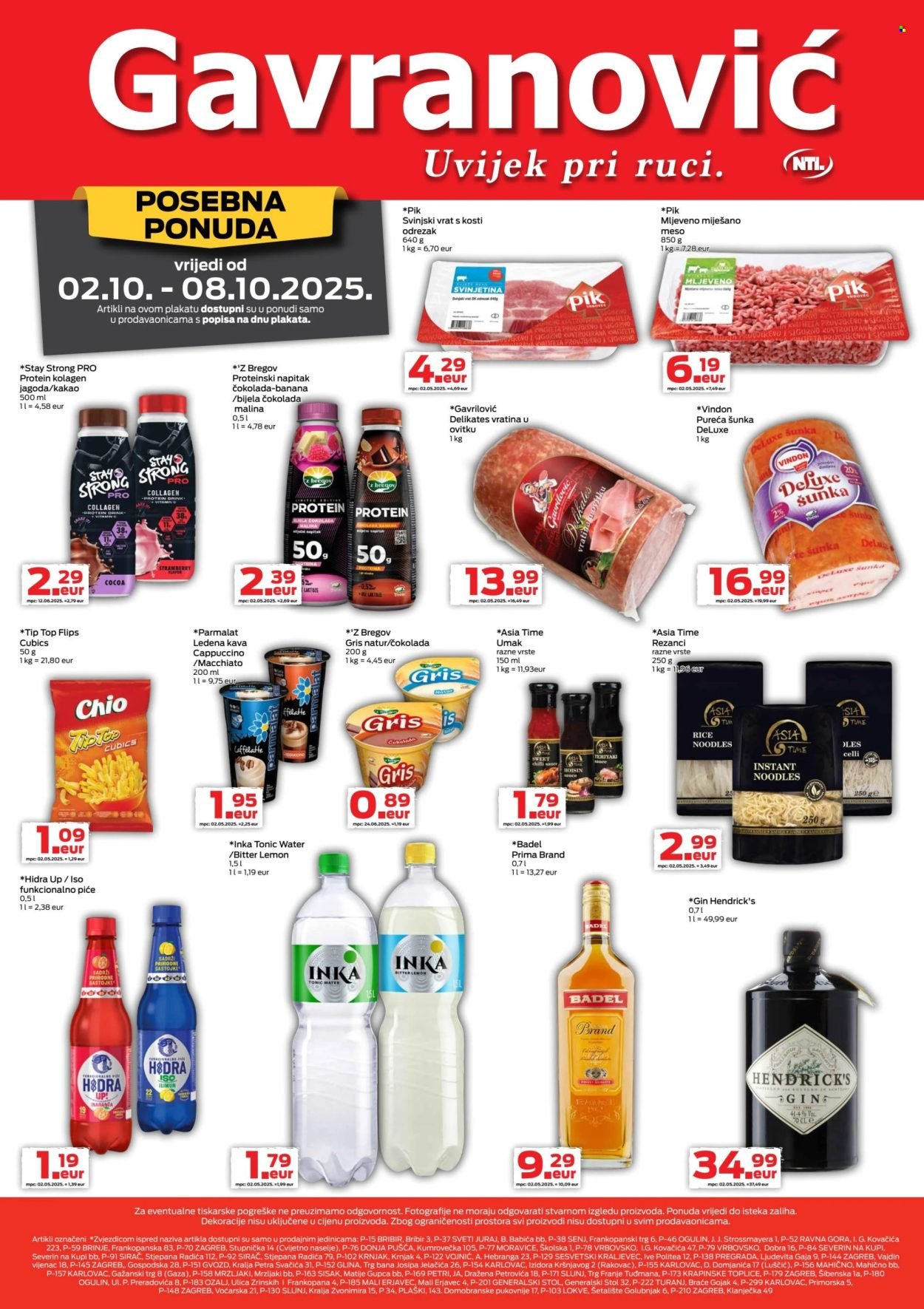 GAVRANOVIĆ katalog - Od četvrtka 02.10.2025.