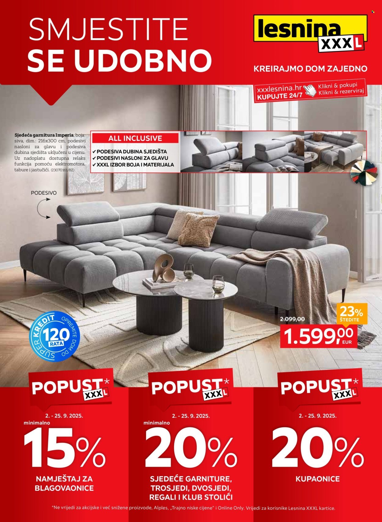 LESNINA katalog - Smjestite se udobno
