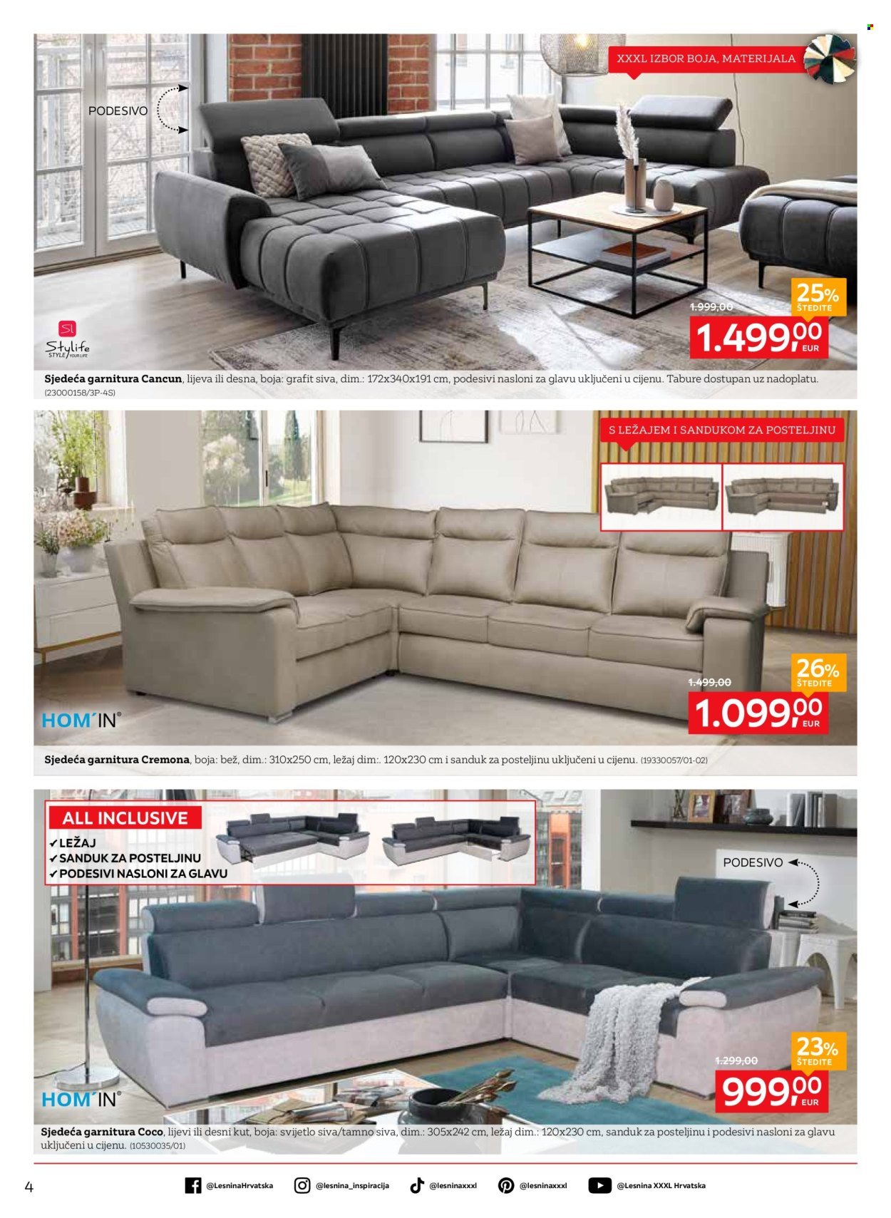 LESNINA katalog - Smjestite se udobno