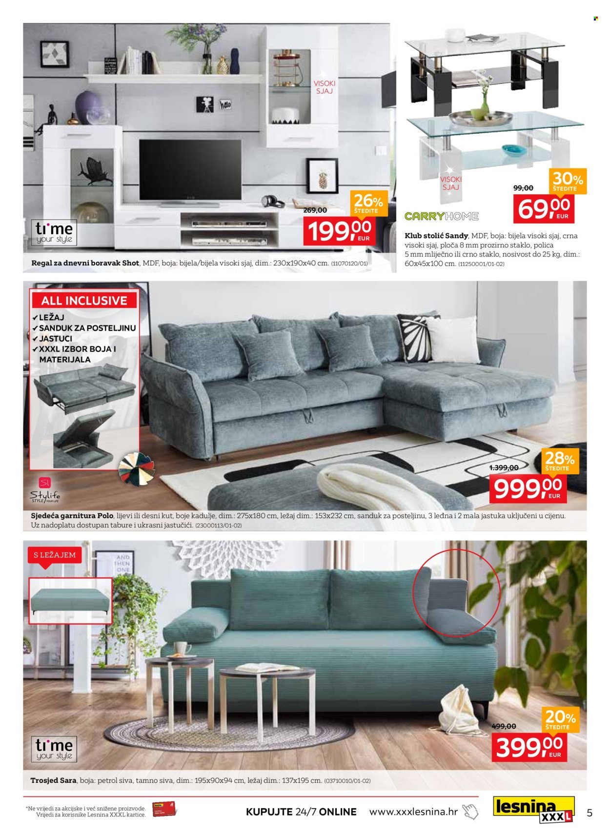LESNINA katalog - Smjestite se udobno